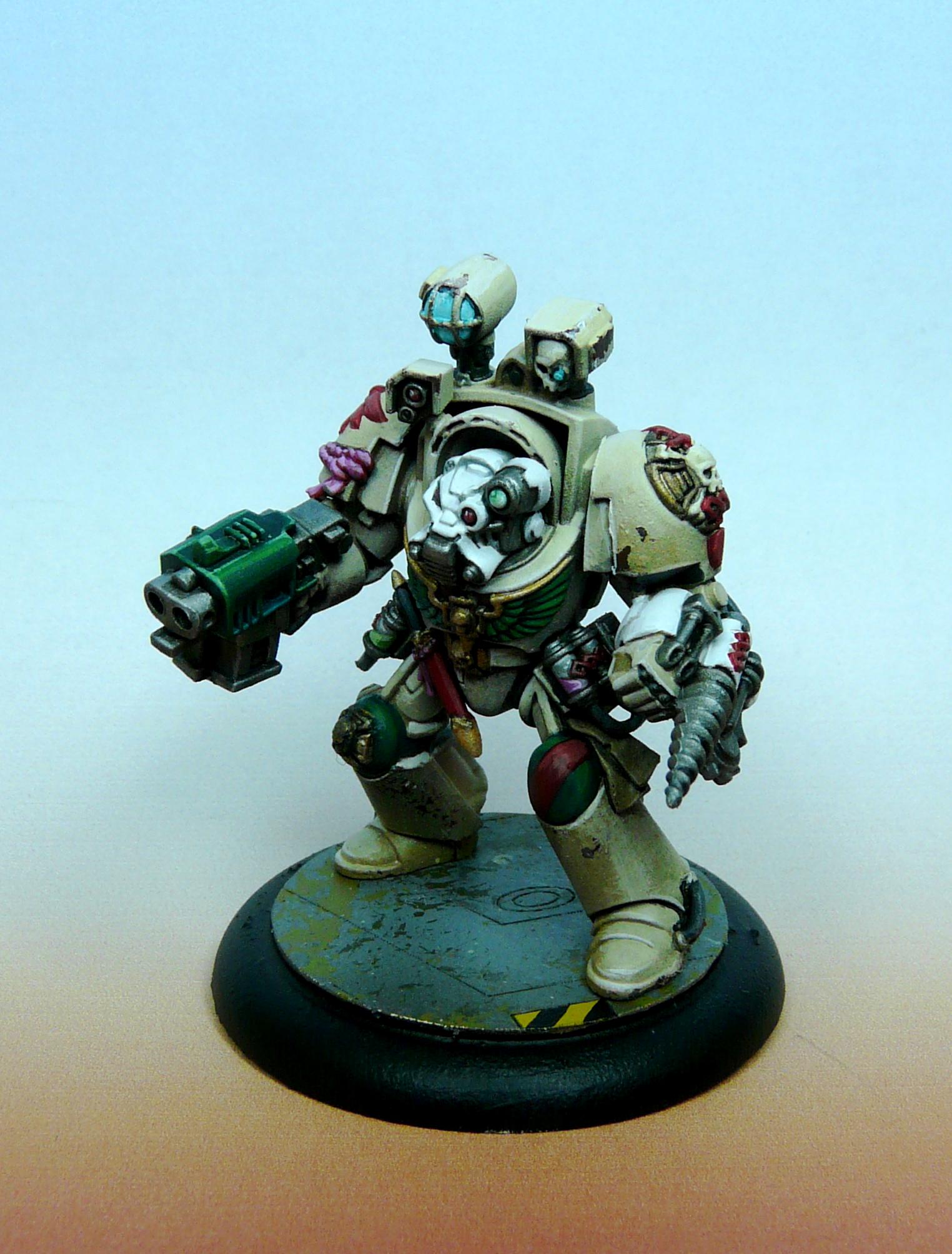 Apothecary, Dark Angels, Deathwing, Infantry, Space Marines, Terminator Armor, Warhammer 40,000