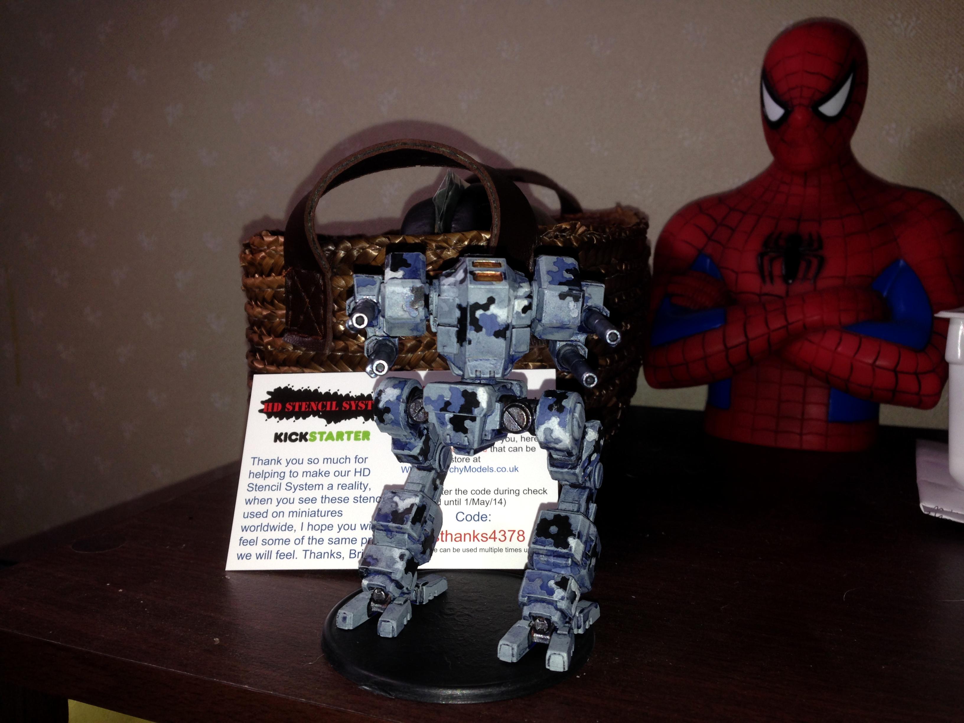 Anarchy, Mecha, Mecha Front, Urban Camo