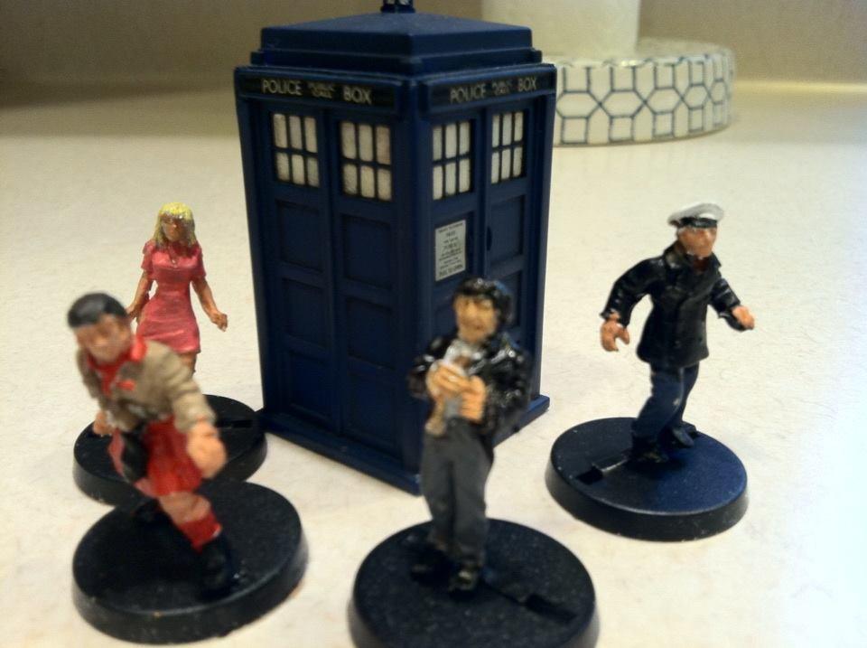 Dr Who, Tardis, 2nd Doctor