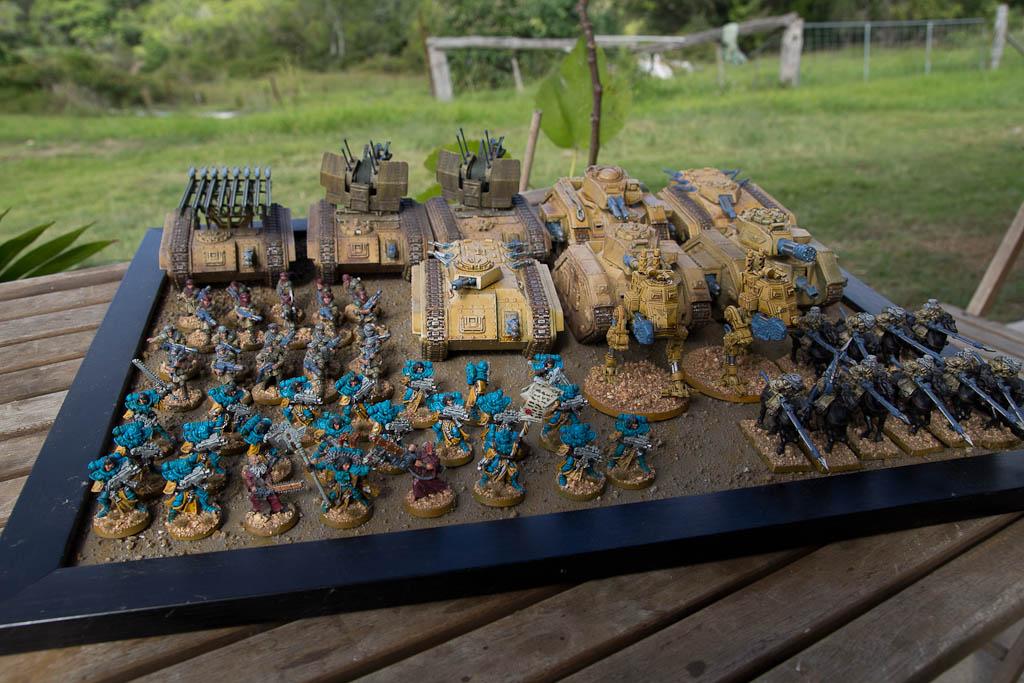 Conversion, Hyrda, Imperial Guard, Manticore, Sisters Of Battle, Tallarn Desert Raiders