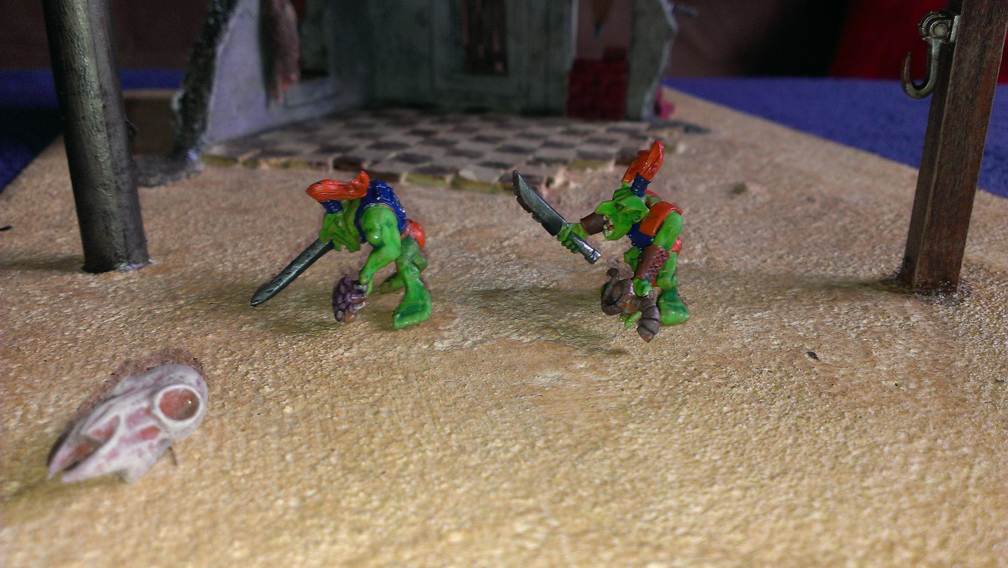 Gretchen, Grots, Orks