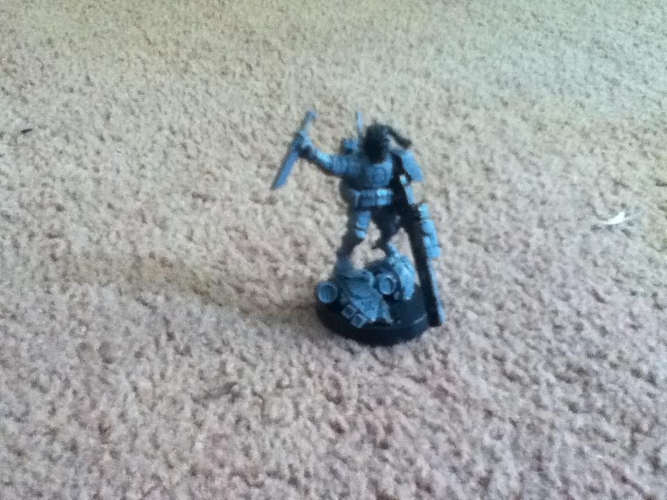 Tau fire blade, fire warrior conversion