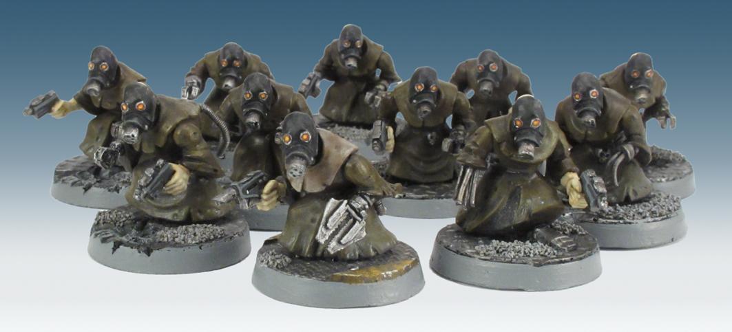 Adeptus Mechanicus, Adeptus Mechanicus Menials
