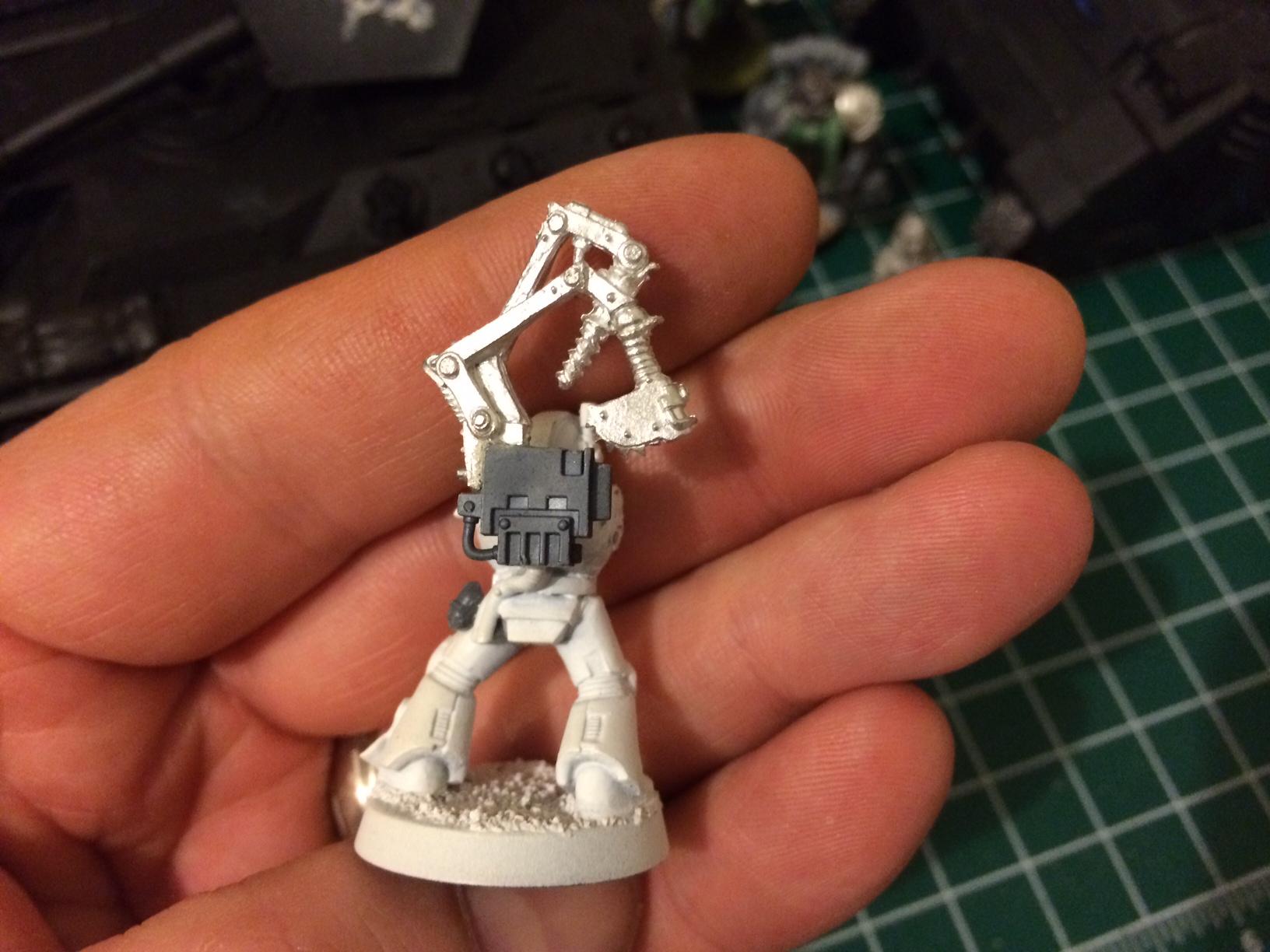 Deathwatch Tech-marine WIP (rear)
