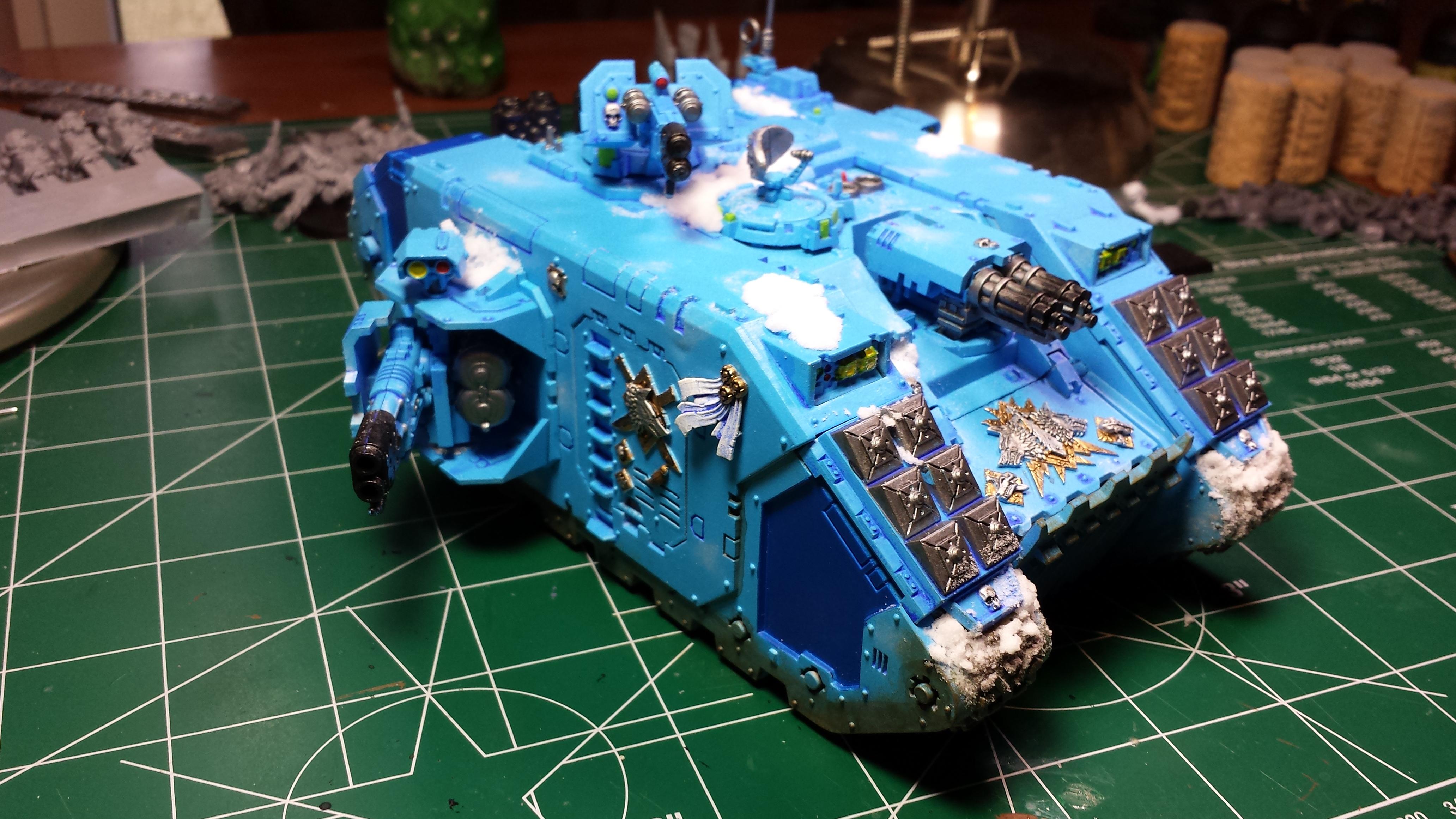 Land Raider, Space Marines, Space Wolves