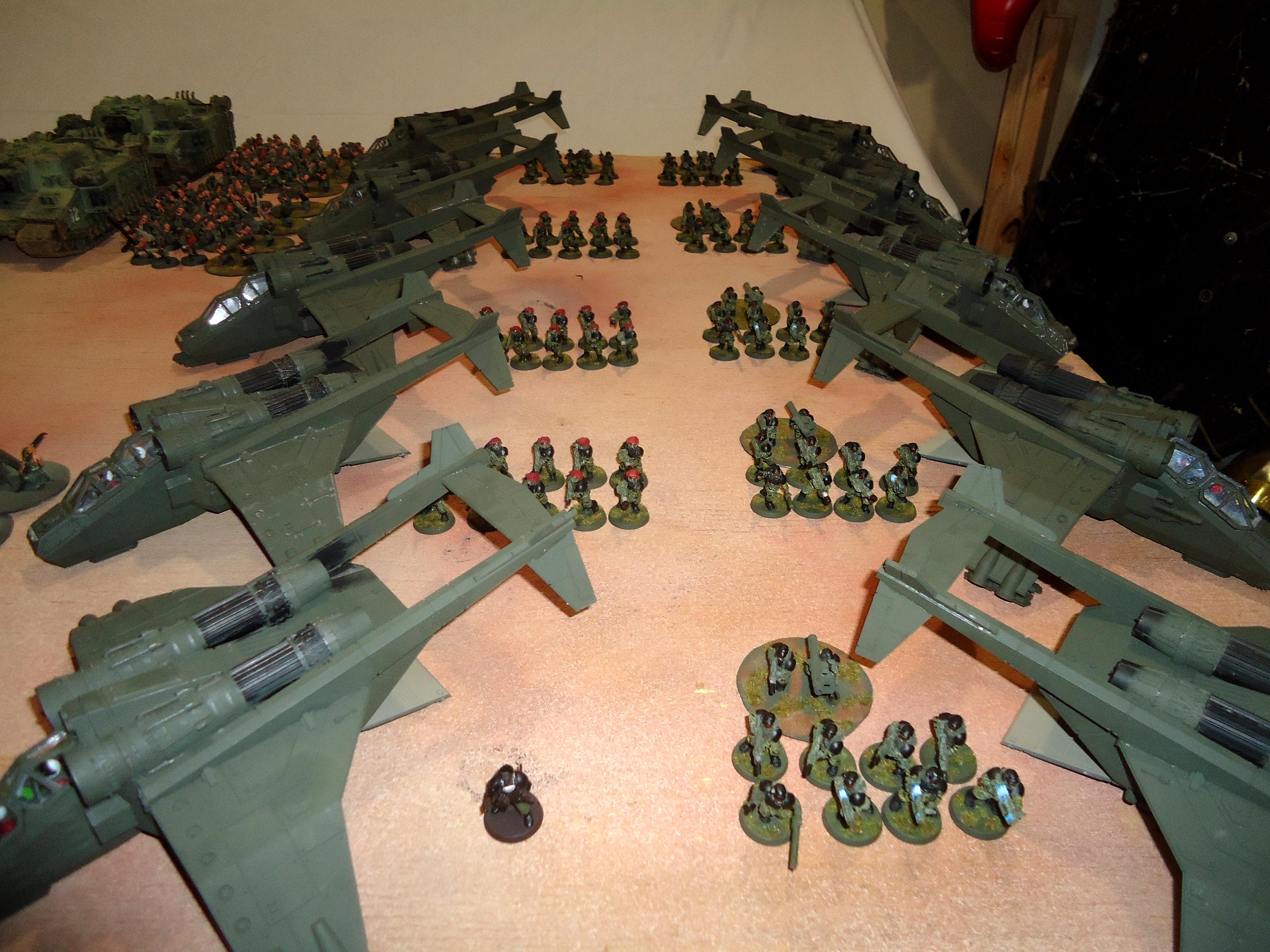 Apocalypse, Army, Astra Militarum, Guard, I.g., Storm Troopers, Valyries, Veteran