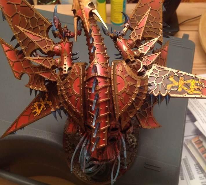 Chaos Space Marines, Heldrake, Khorne