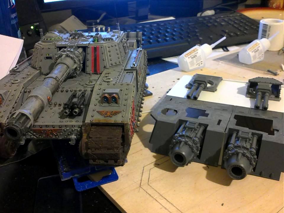 Command And Conquer, Conversion, Mammoth, Red Alert, Super-heavy, Tank, Warhammer 40,000, Work In Progress