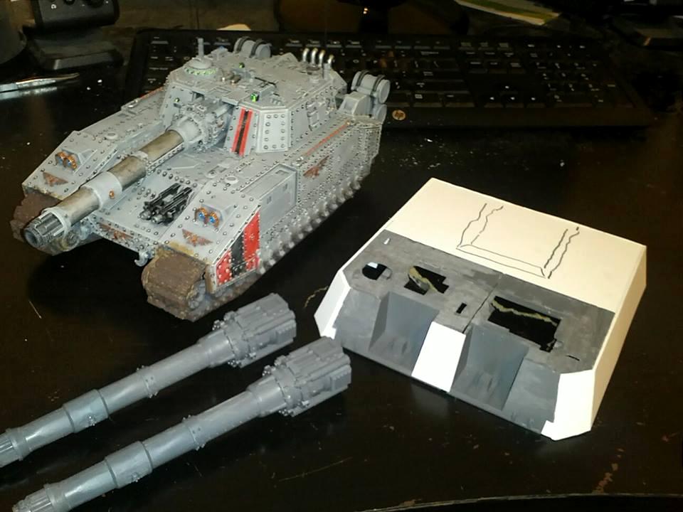 Command And Conquer, Conversion, Mammoth, Red Alert, Super-heavy, Tank, Warhammer 40,000, Work In Progress