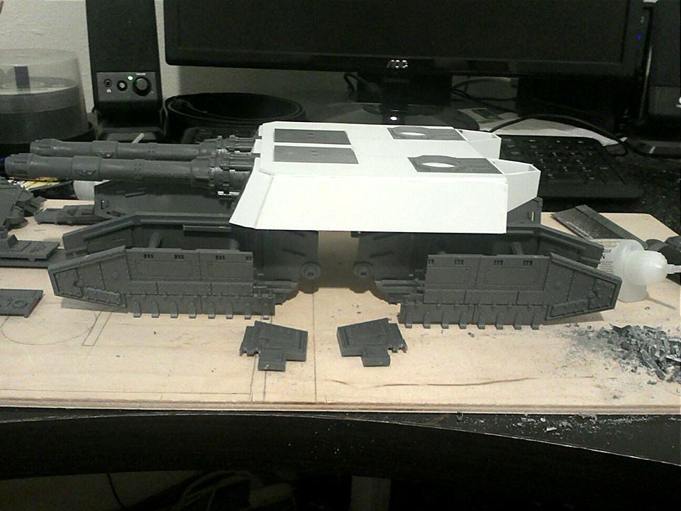Command And Conquer, Conversion, Mammoth, Red Alert, Super-heavy, Tank, Warhammer 40,000, Work In Progress