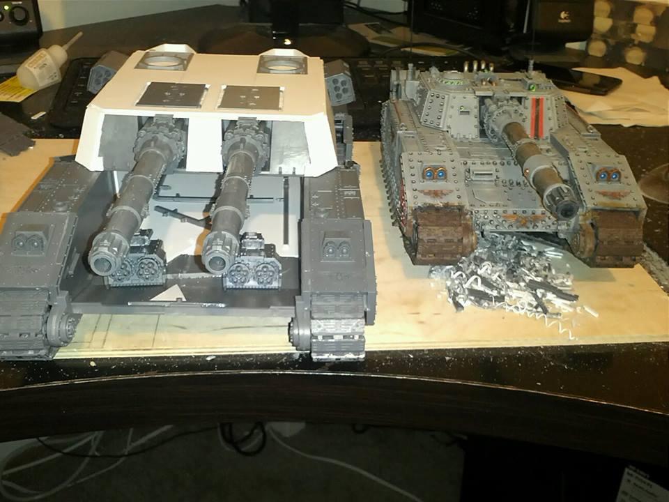 Command And Conquer, Conversion, Mammoth, Red Alert, Super-heavy, Tank, Warhammer 40,000, Work In Progress