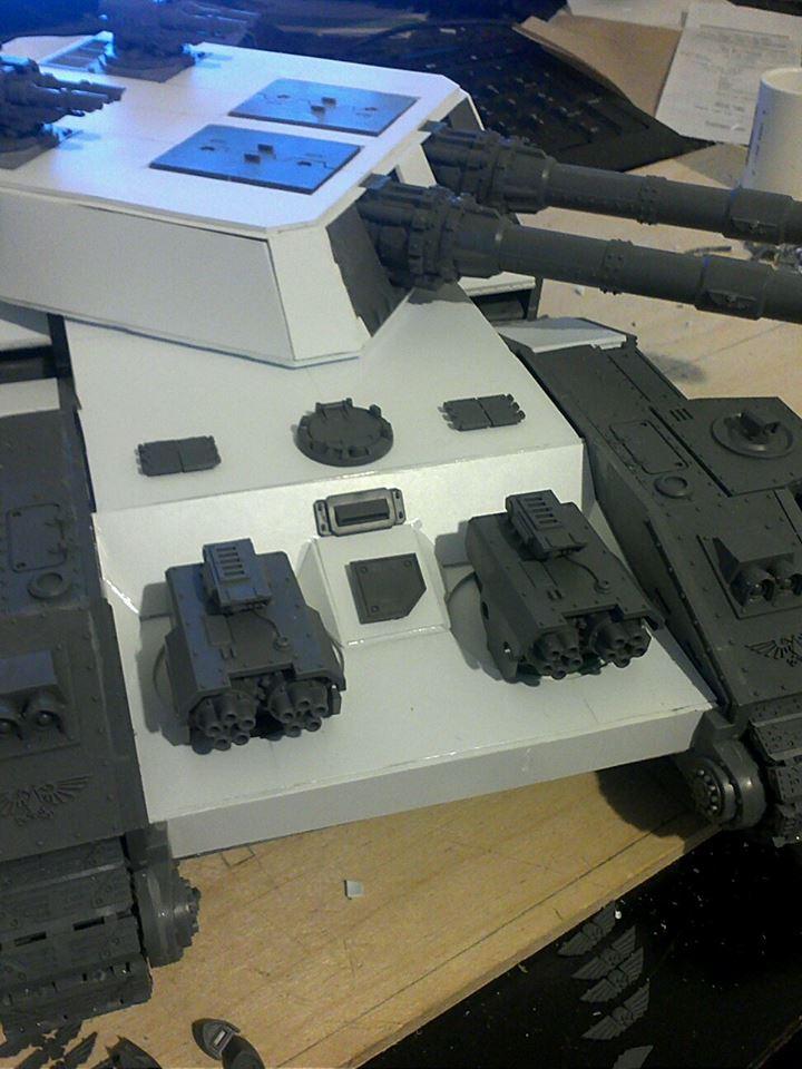 Command And Conquer, Conversion, Mammoth, Red Alert, Super-heavy, Tank, Warhammer 40,000, Work In Progress