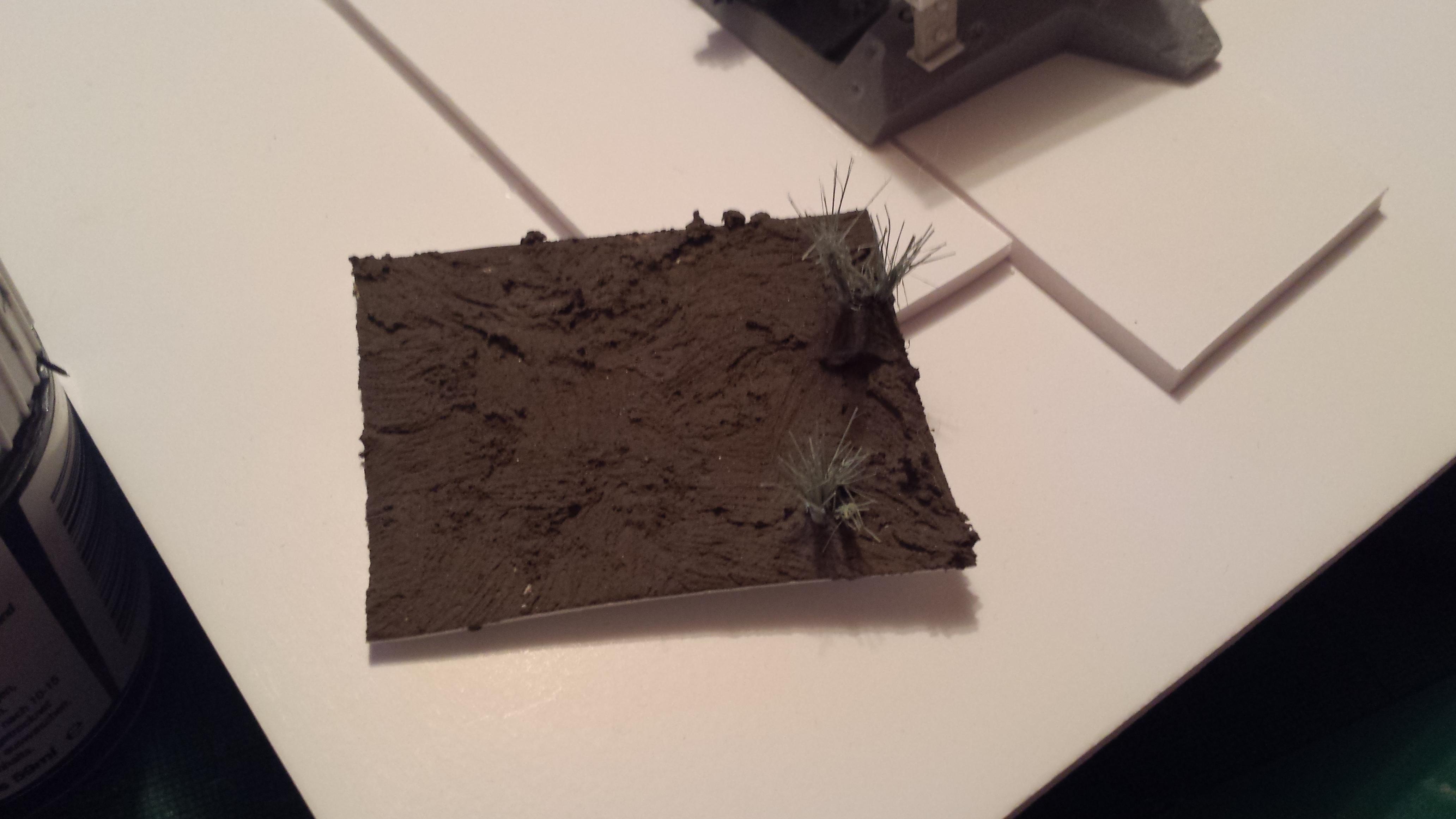Damage, Fortified, Heavy Bolter, Imperial Guard, Mud, Terrain, Trench, Vraks