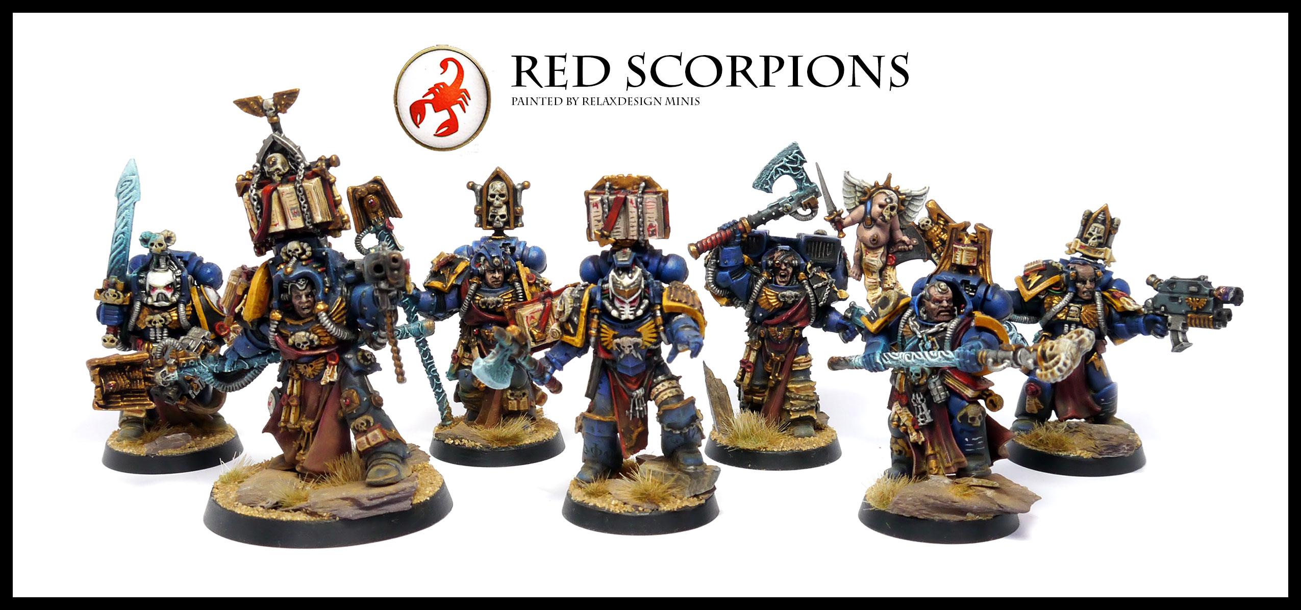 Forge World, Games Workshop, Librarian, Librarius, Red Scorpions, Sevrin Loth, Space Marines, Warhammer 40,000, Warhammer Fantasy