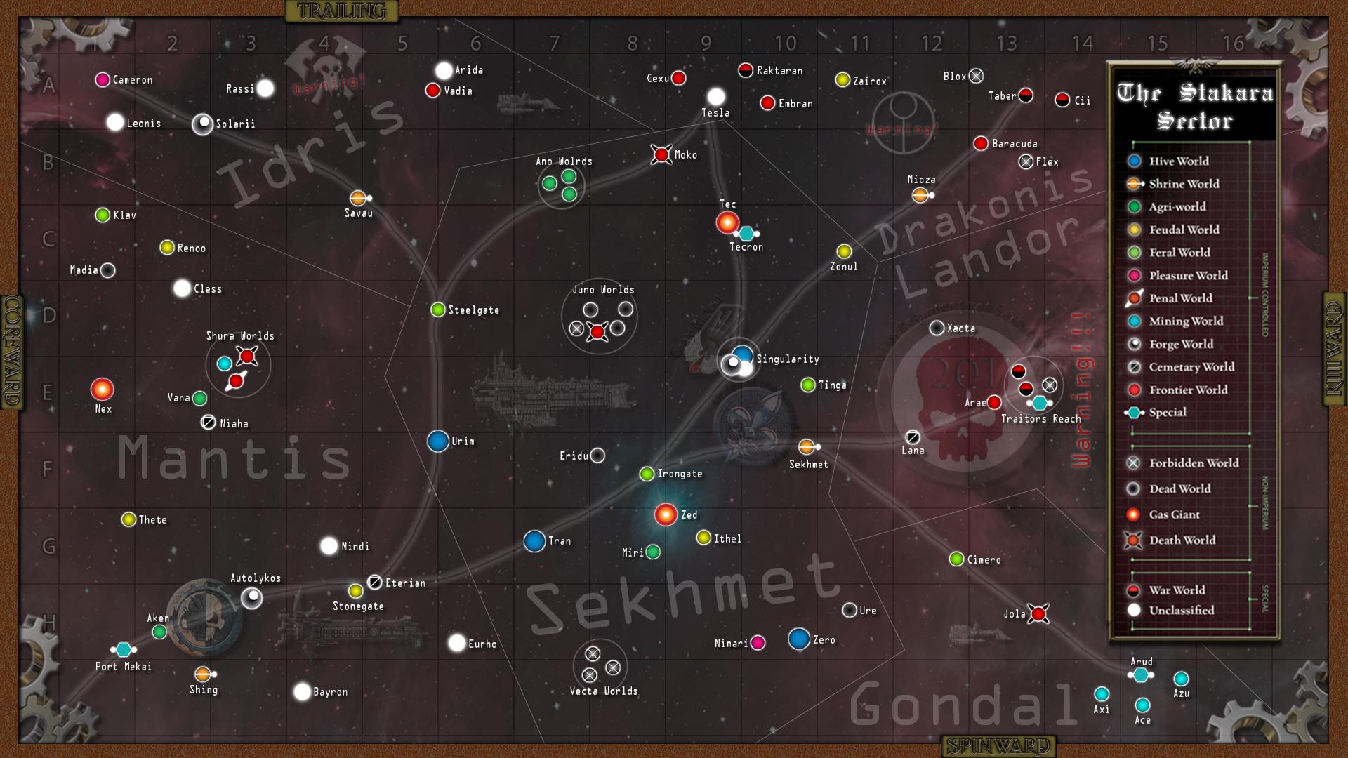 Map, Warhammer 40,000
