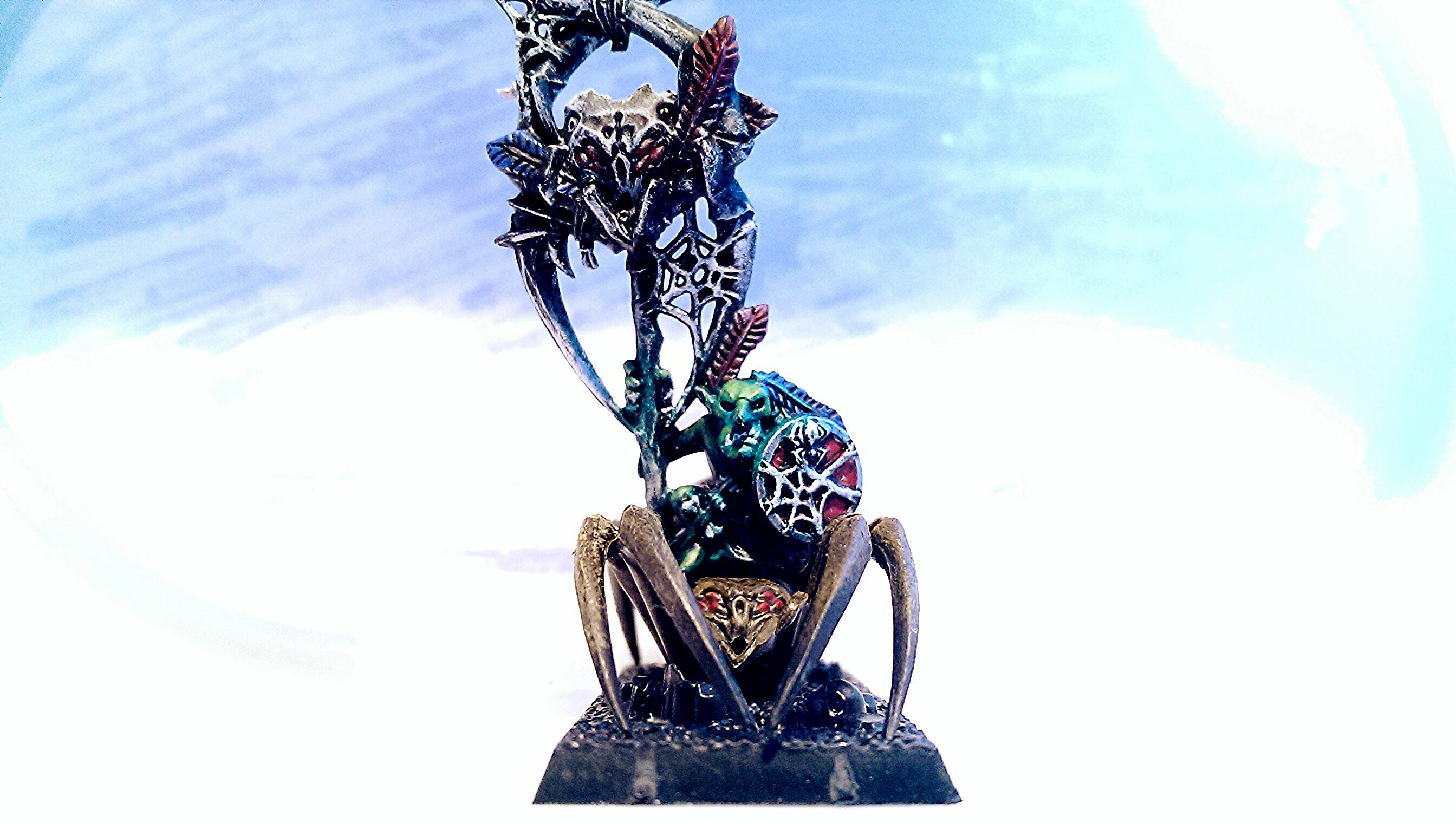 Airbrush, Dwarves, Goblins, Orcs, Paintjob, Spider, Warhammer Fantasy