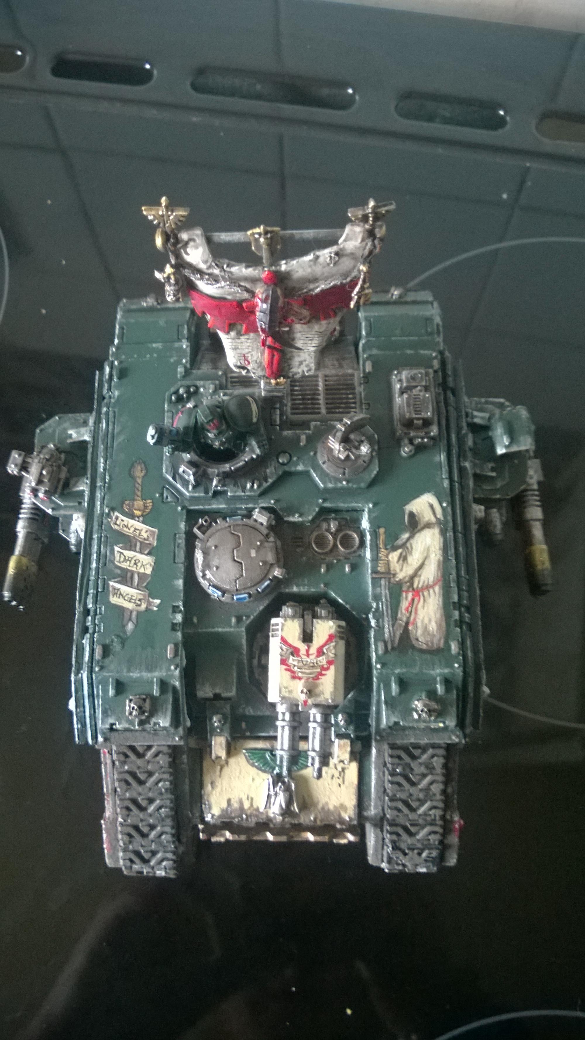 Dark Angels, Freehand, Land Raider, Space Marines
