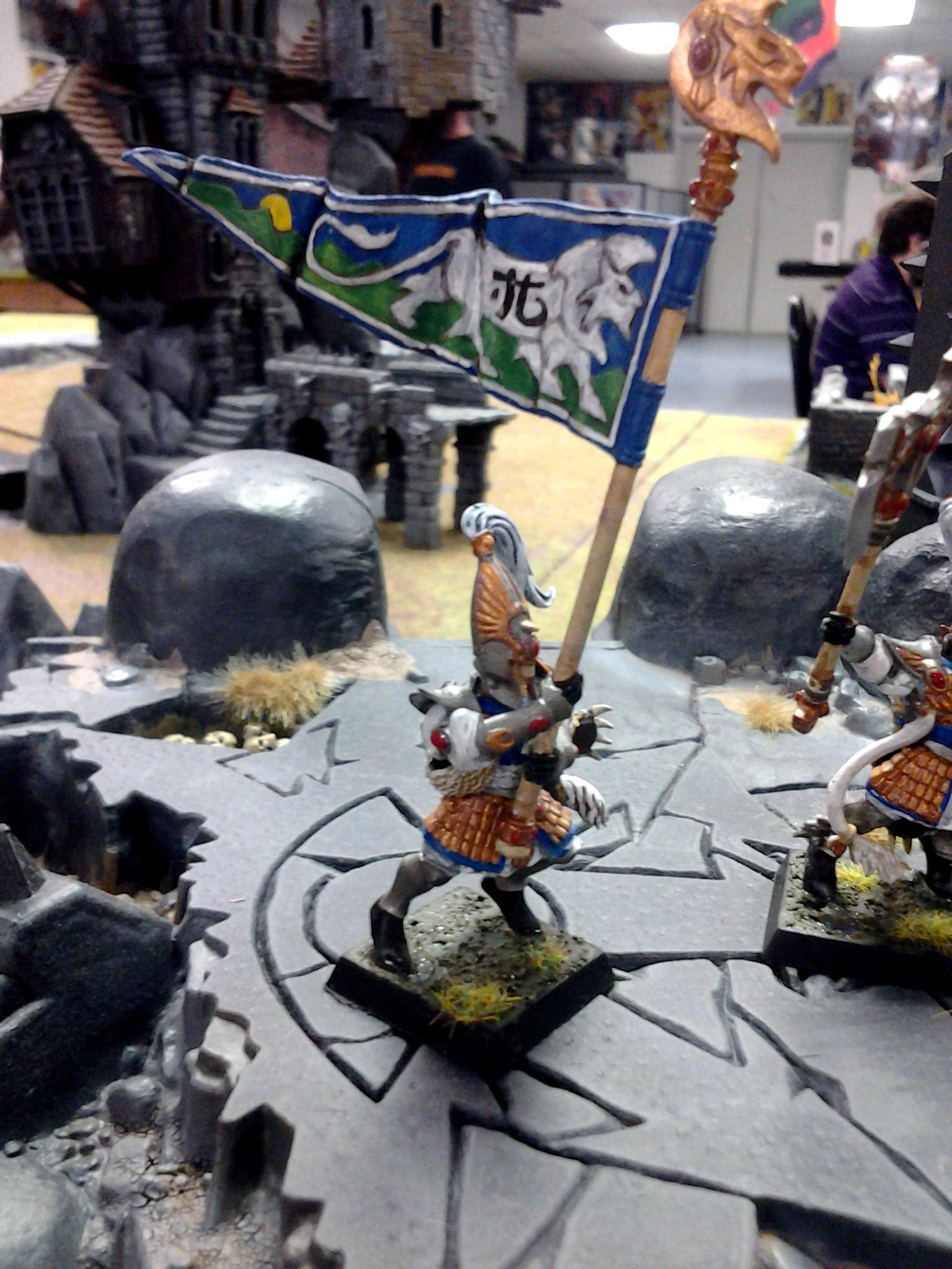 High Elves, Standard Bearer, White Tiigers Of Chrase
