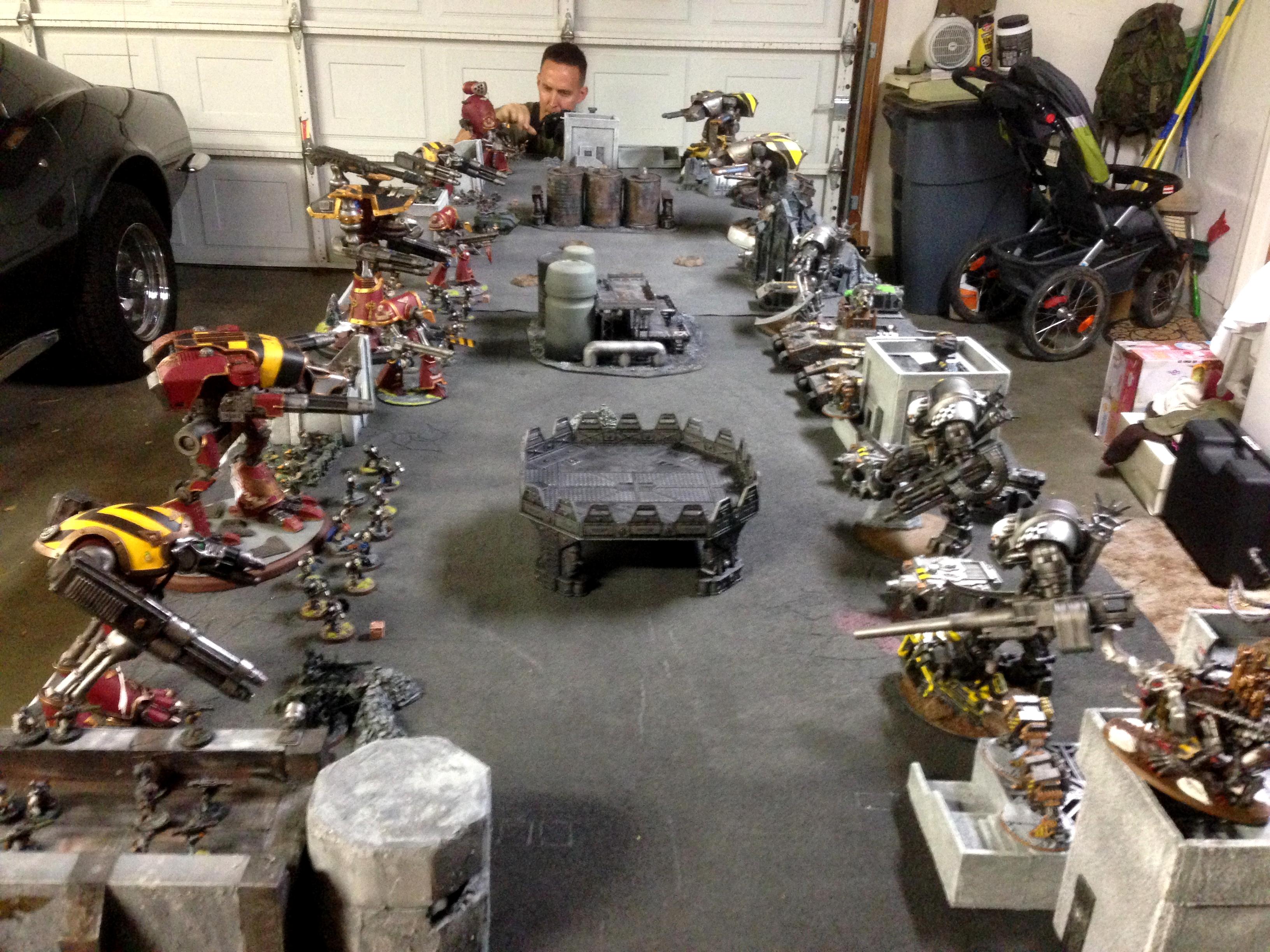 Apocalypse, Battle Report, Chaos, Chaos Space Marines, Daemons, Iron Warriors