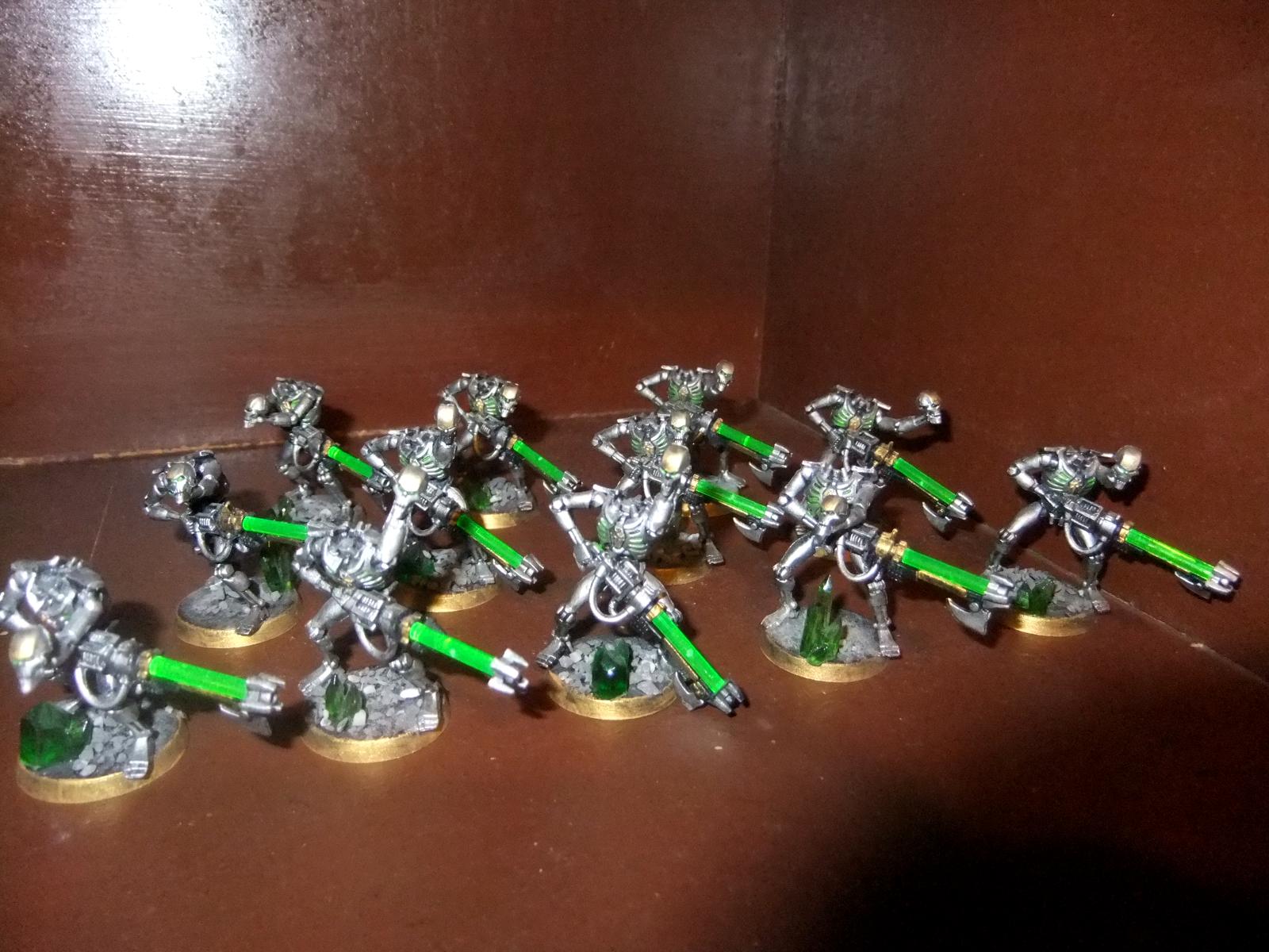 Blood Anels, Chaos Space Marines, Dark Eldar, Necrons