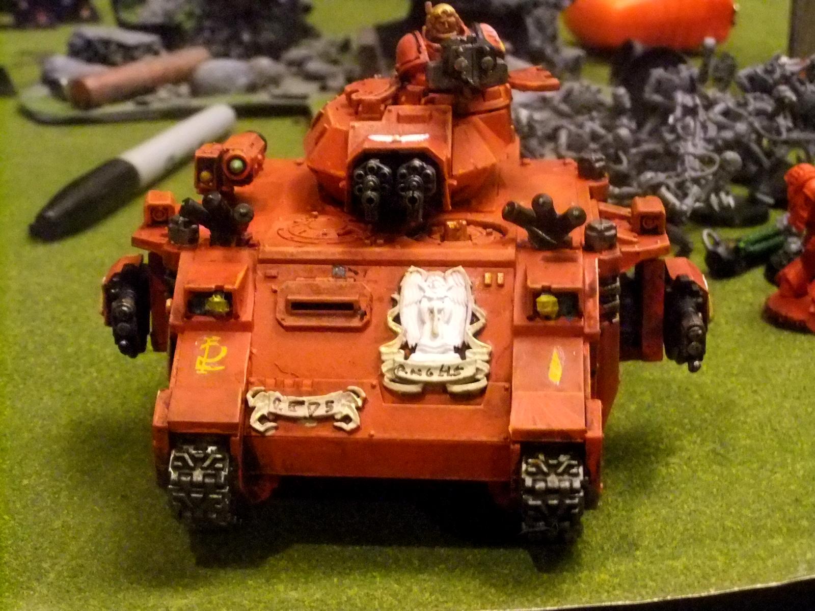 Blood Anels, Chaos Space Marines, Dark Eldar, Necrons