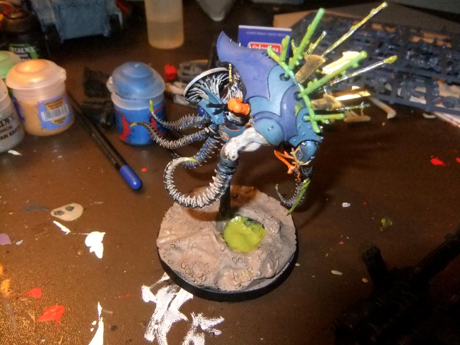 Blood Anels, Chaos Space Marines, Dark Eldar, Necrons