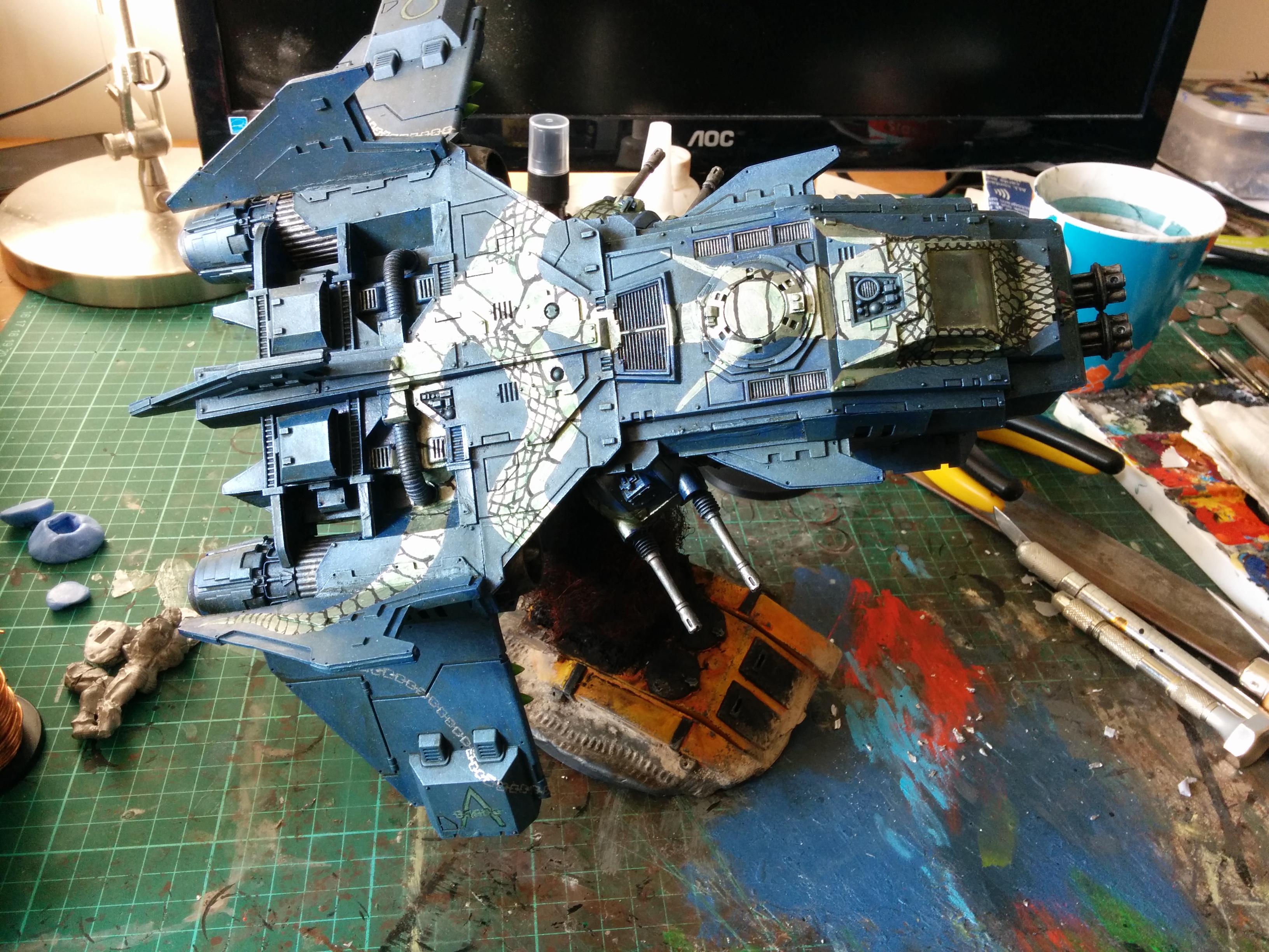 fire raptor - detail