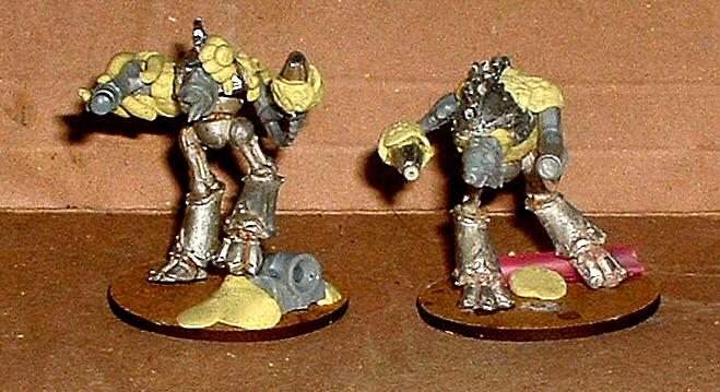6mm, Chaos, Epic, Nurgle Warhounds