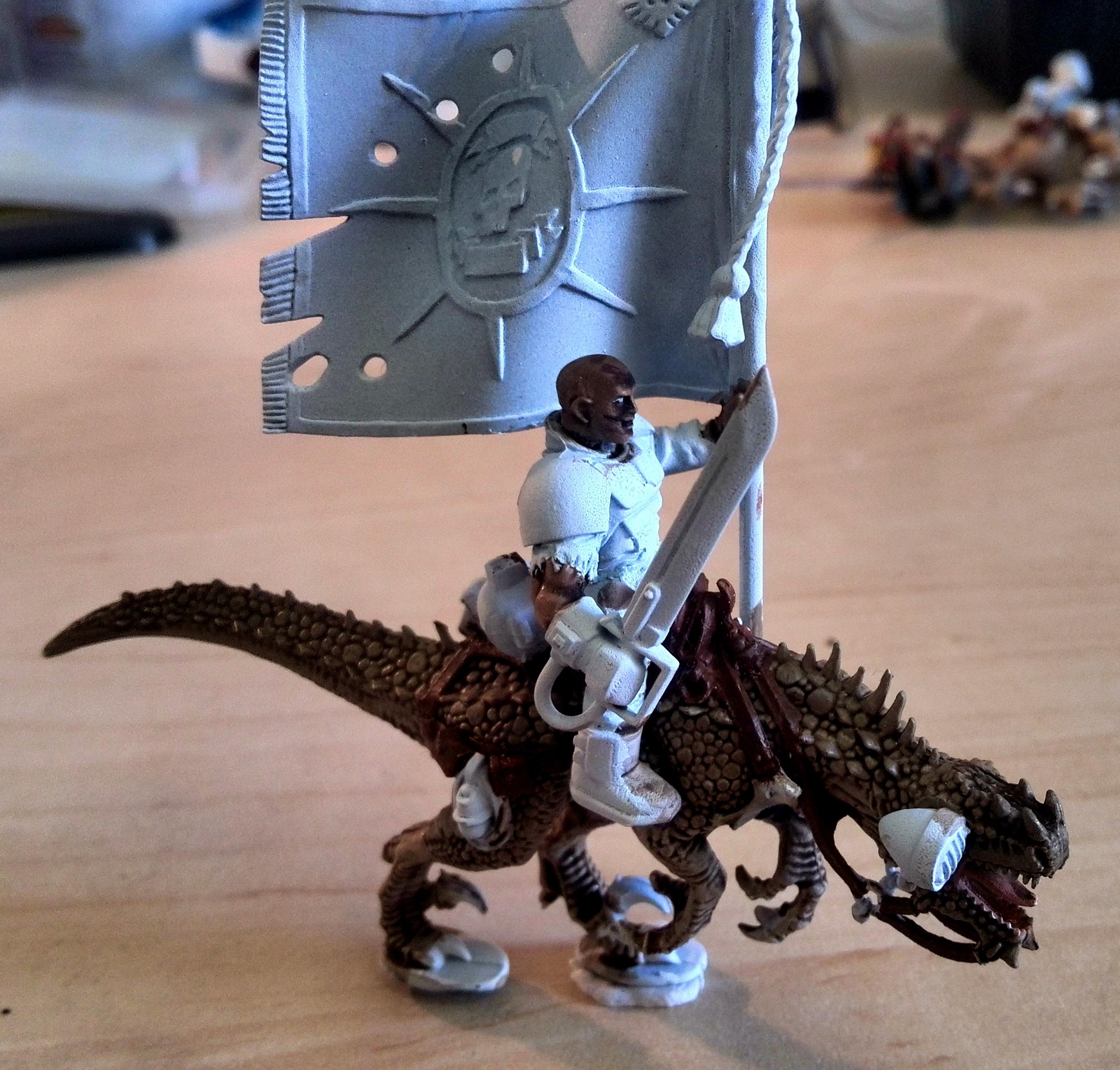 Cold Ones, Command Squad, Rough Riders, Standard Bearer