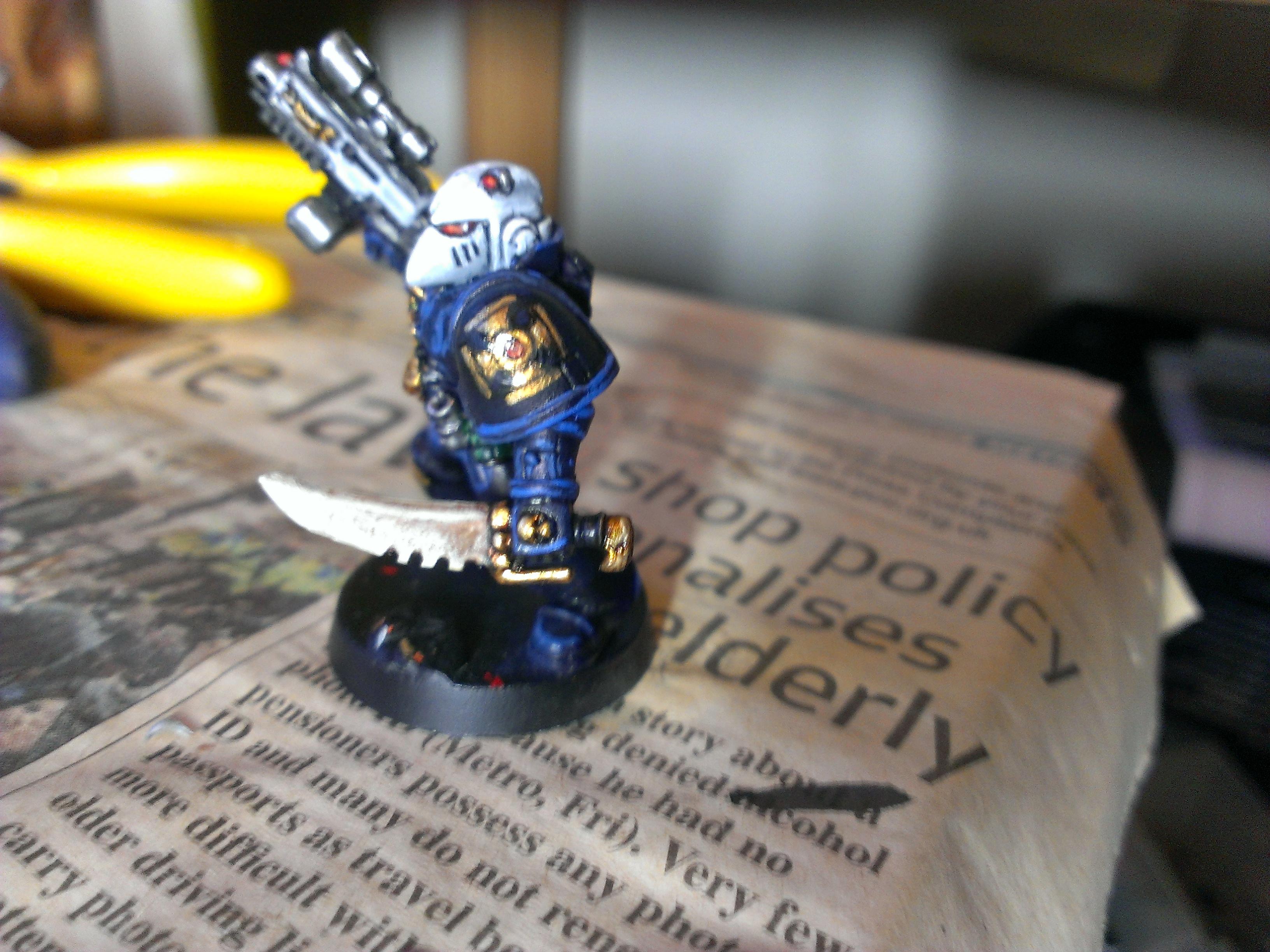 Conversion, Space Marines, Sternguard, Tyrannic War Veterans, Ultramarines, Work In Progress