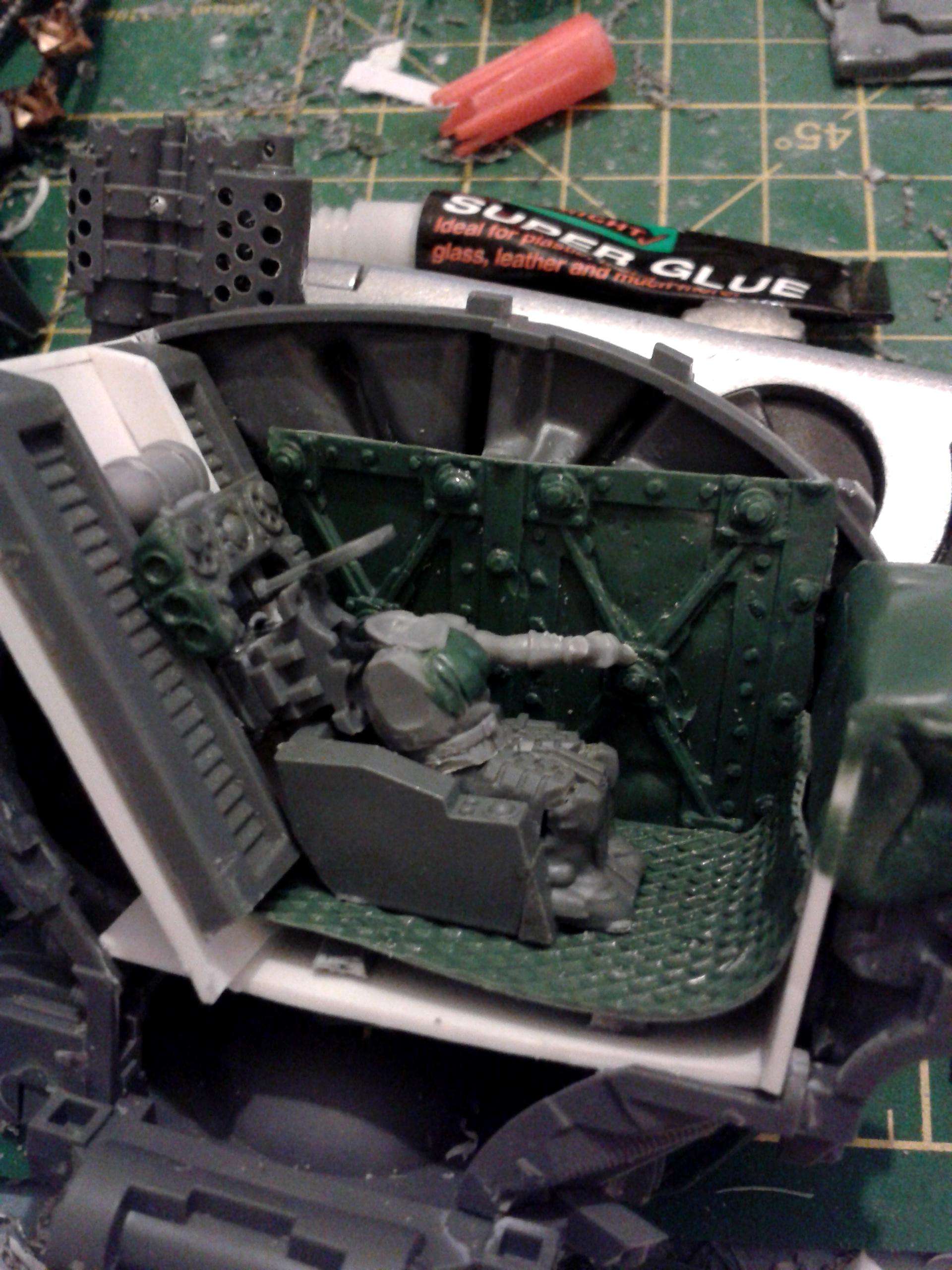 Cockpit, Conversion, Imperial Knight, Work In Progress