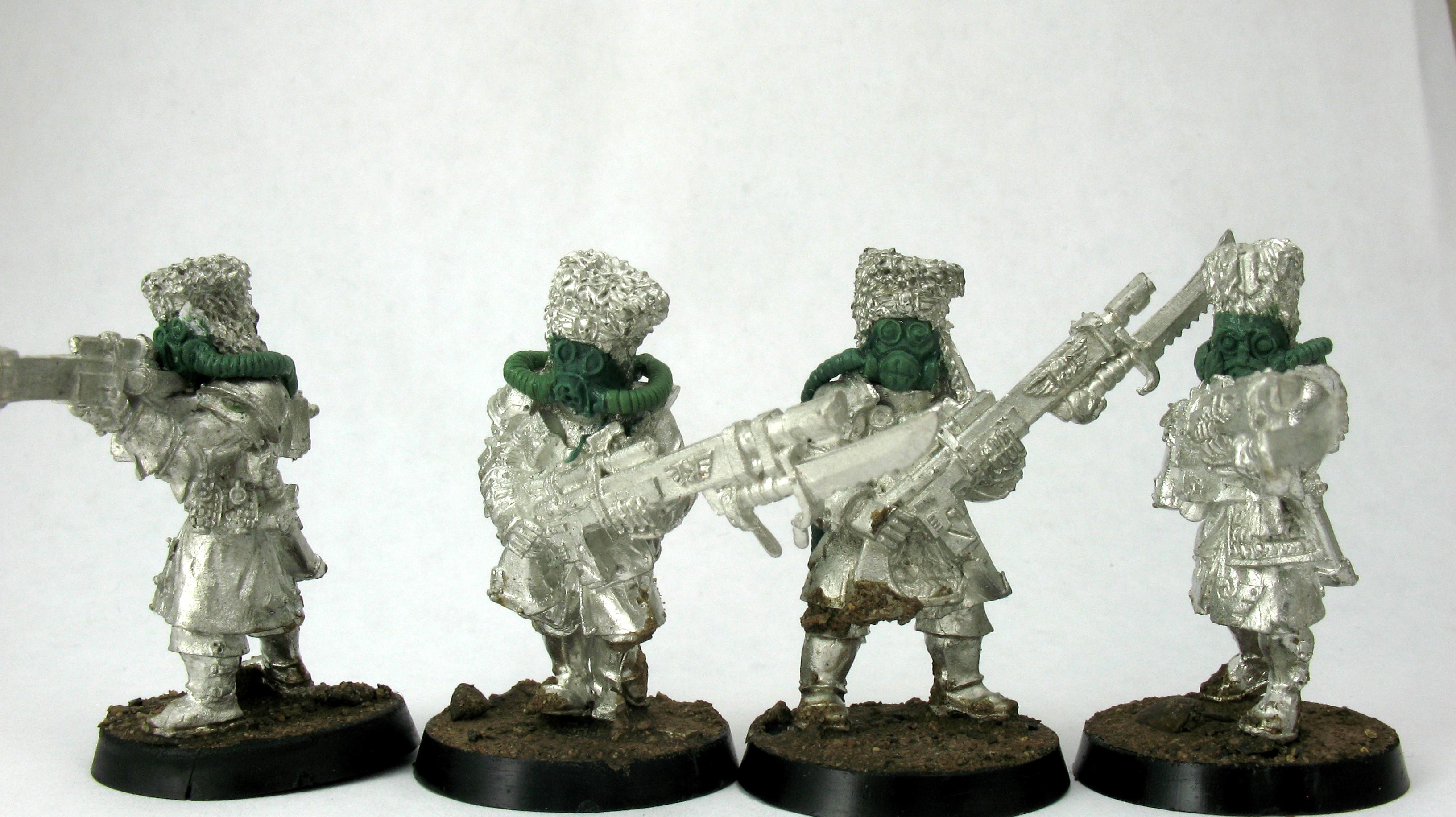 Gas Mask, Greenstuff, Vostroyan