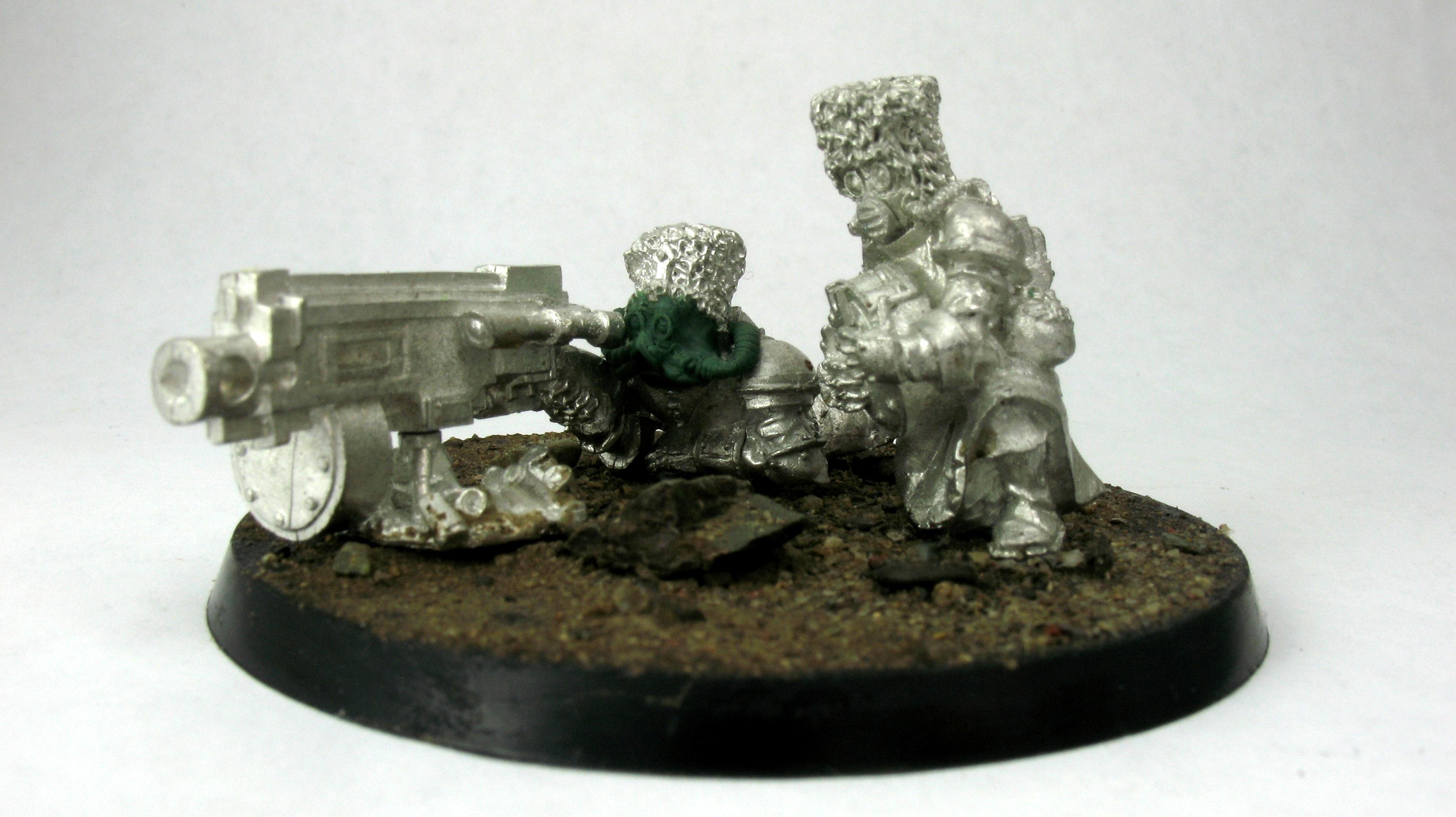 Gas Mask, Greenstuff, Vostroyan