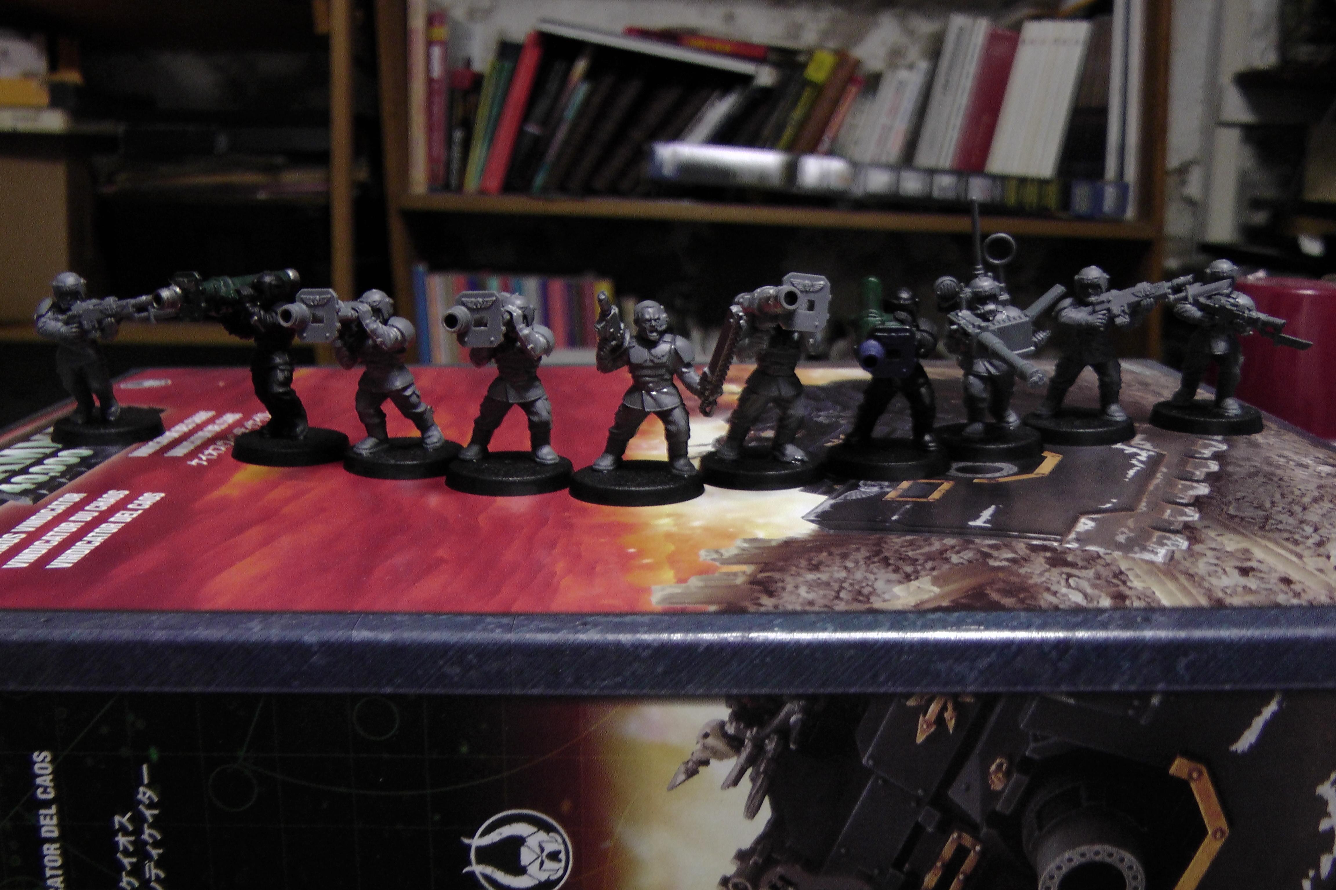 6th Imperial Guardsmen squad (Custom built)