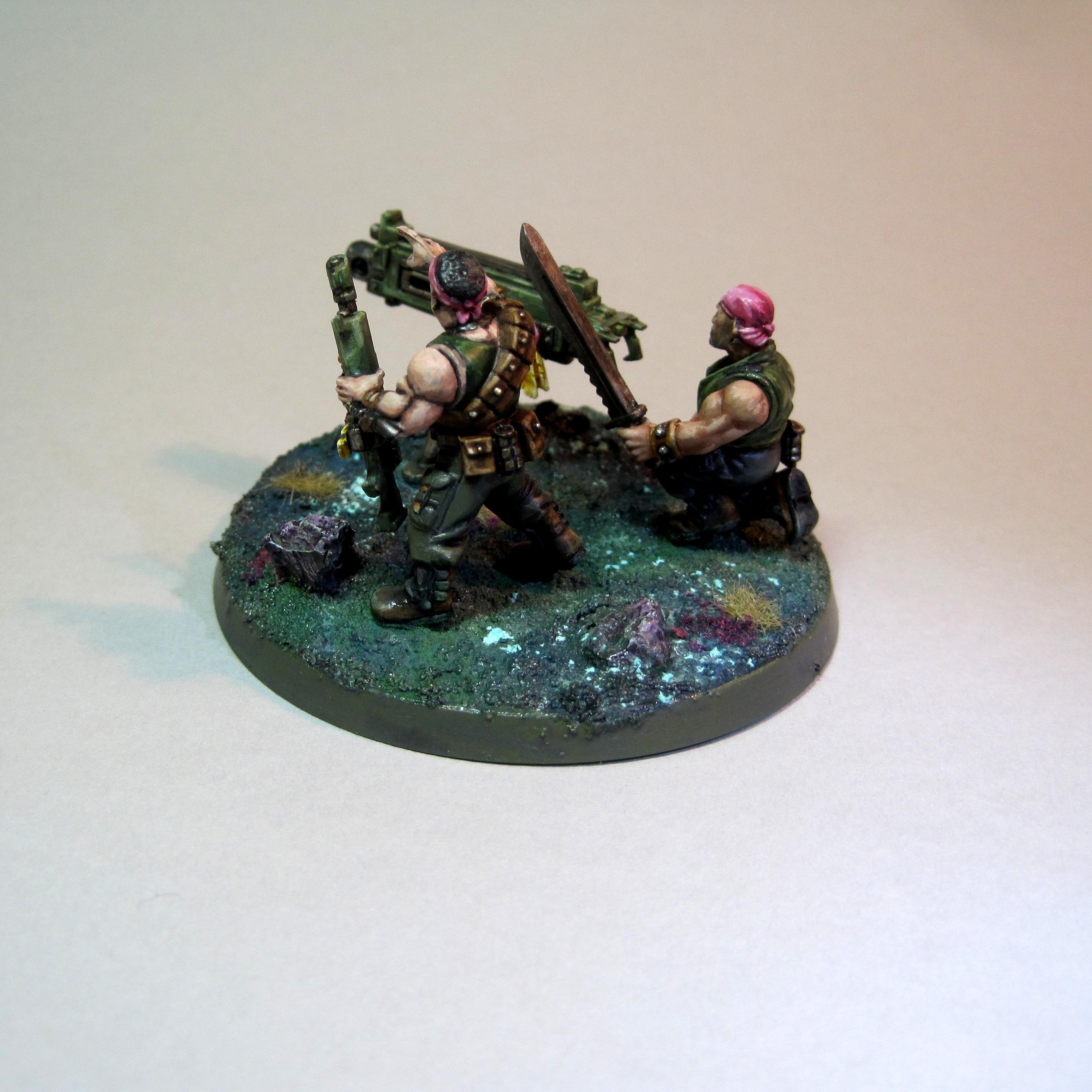 Astra Militarum, Catachans, Guard, Imperial Guard, Veteran, Warhammer 40,000