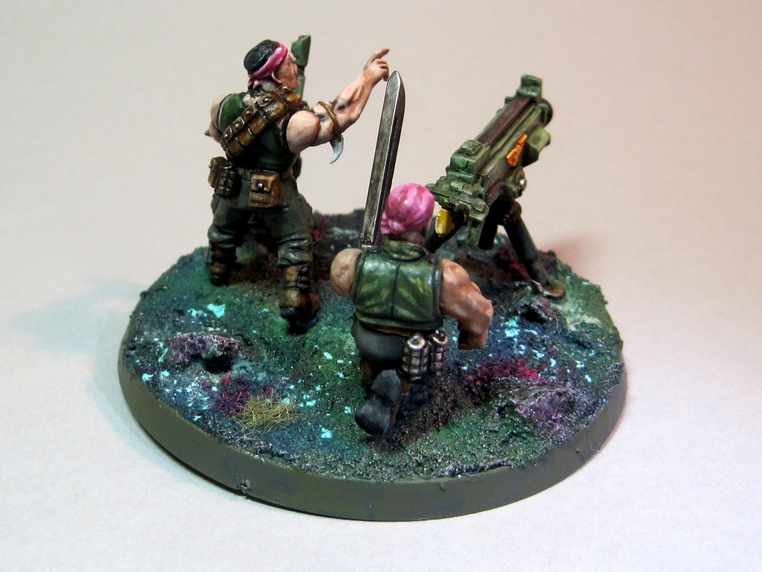 Astra Militarum, Catachans, Guard, Imperial Guard, Veteran, Warhammer 40,000