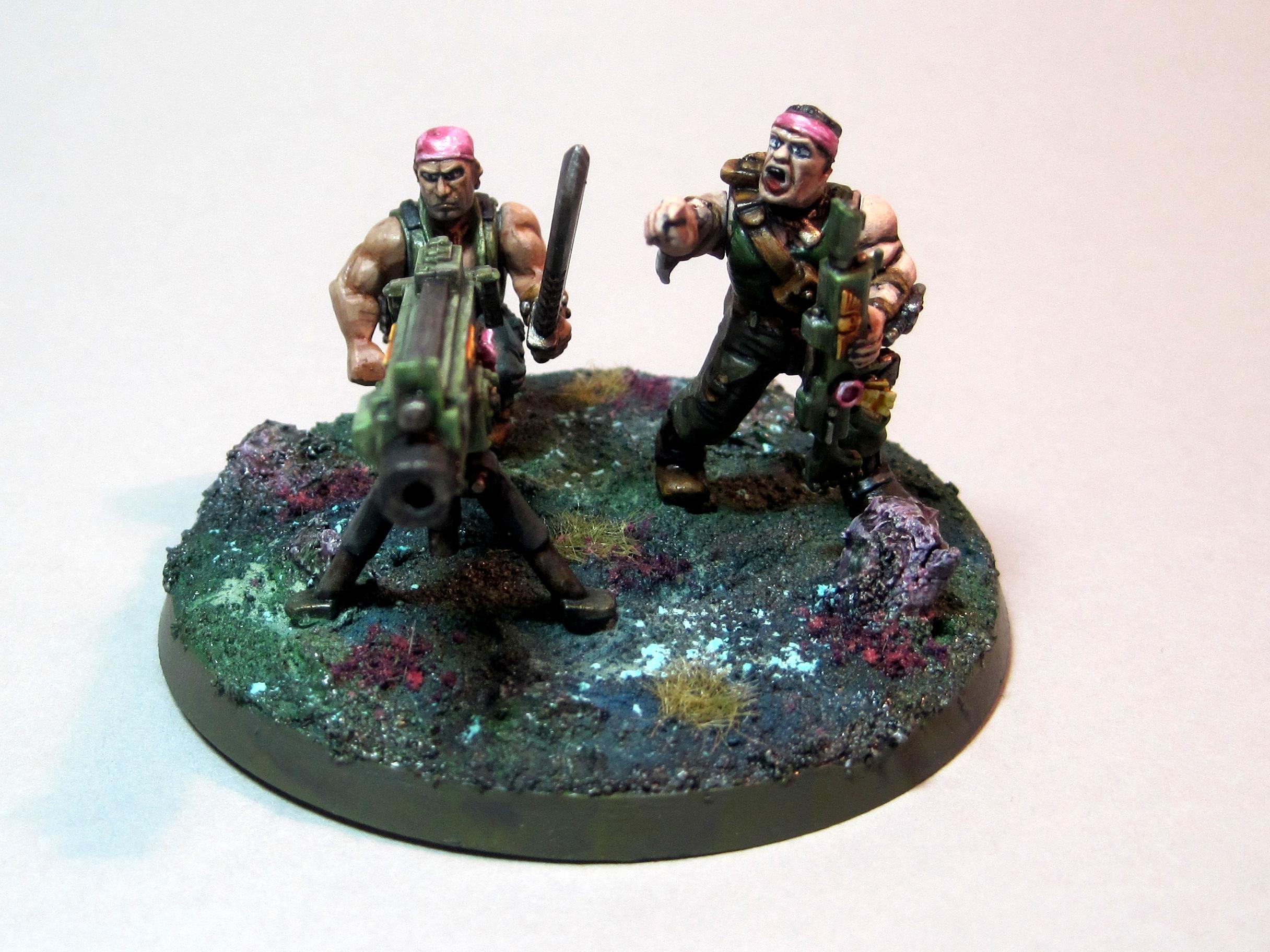 Astra Militarum, Catachans, Guard, Imperial Guard, Veteran, Warhammer 40,000