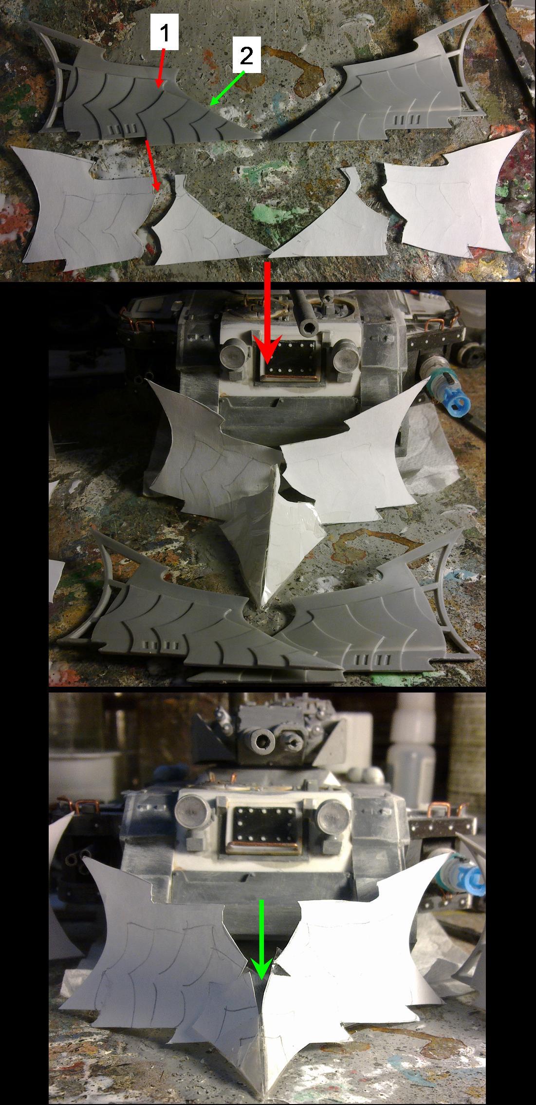 Predator dozer concept 7.5; cutting options
