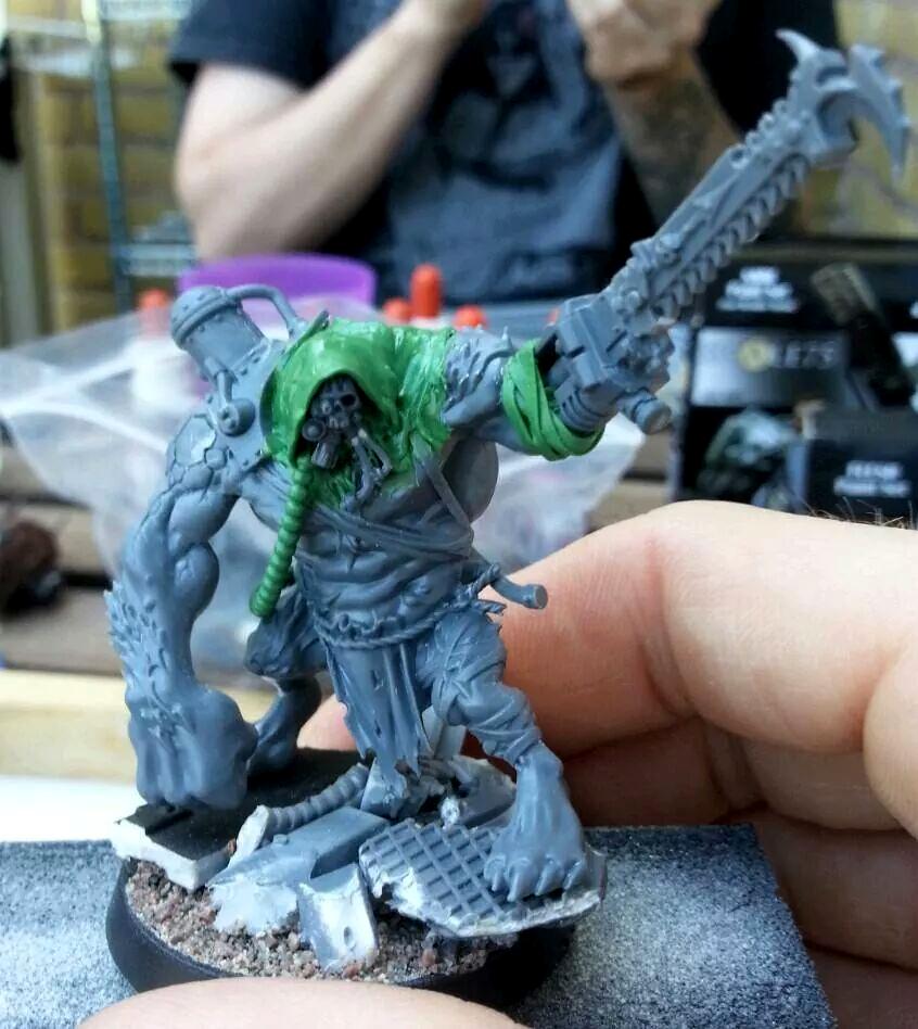 Chaos Spawn, Conversion, Greenstuff