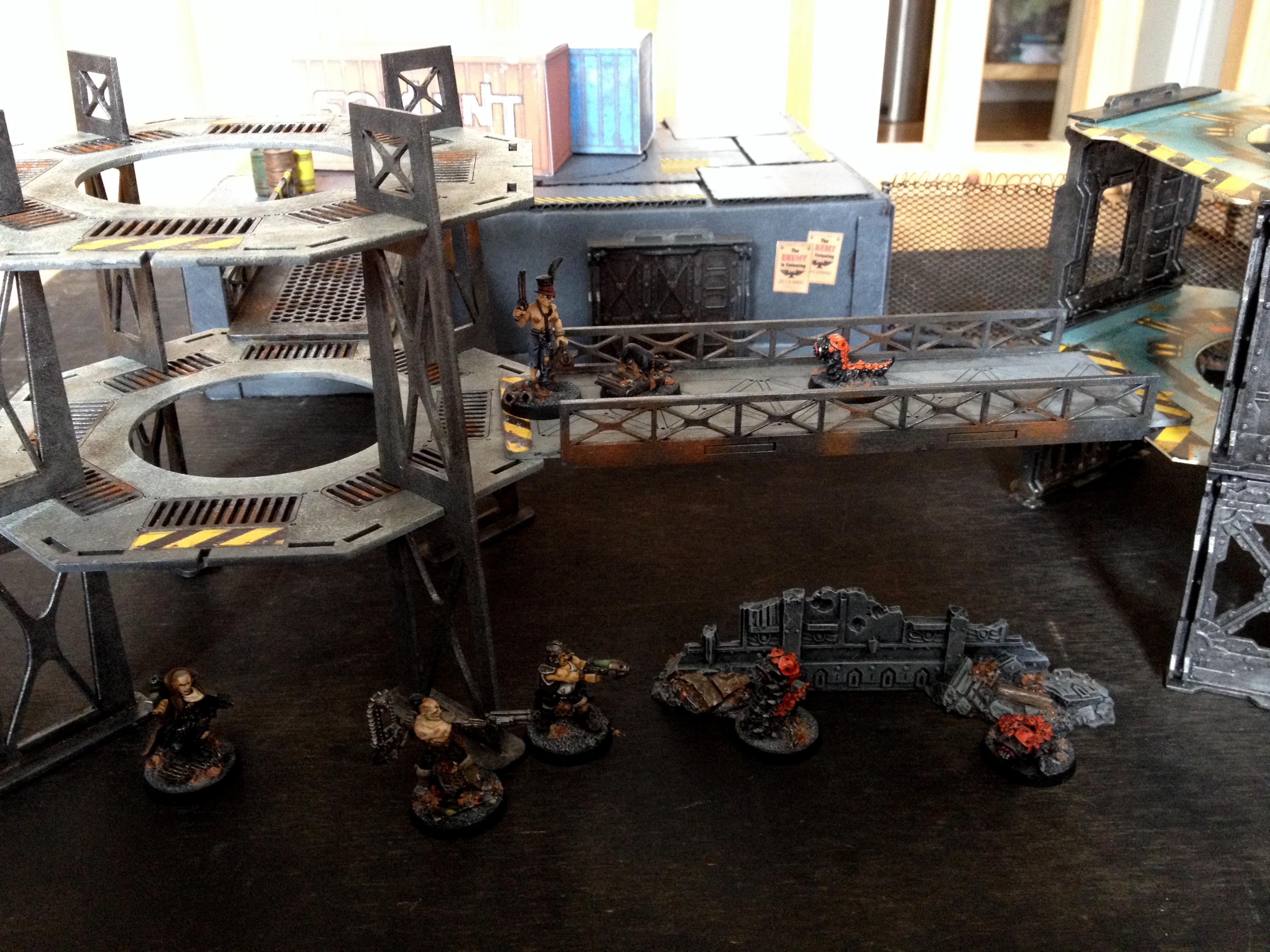 Lasercut, Necromunda, Terrain