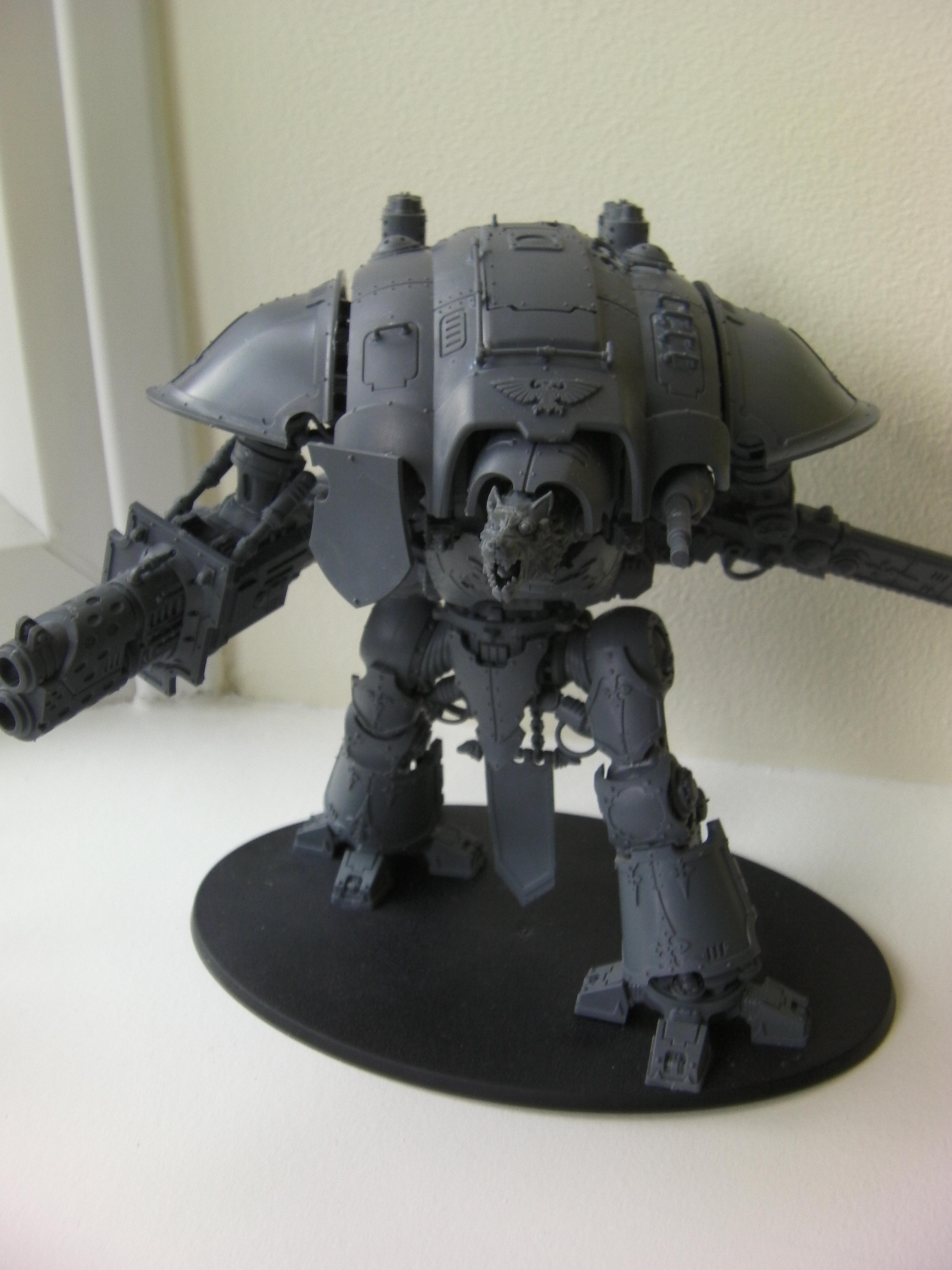 Imperial Knight Titan Space Wolf Conversion - Front