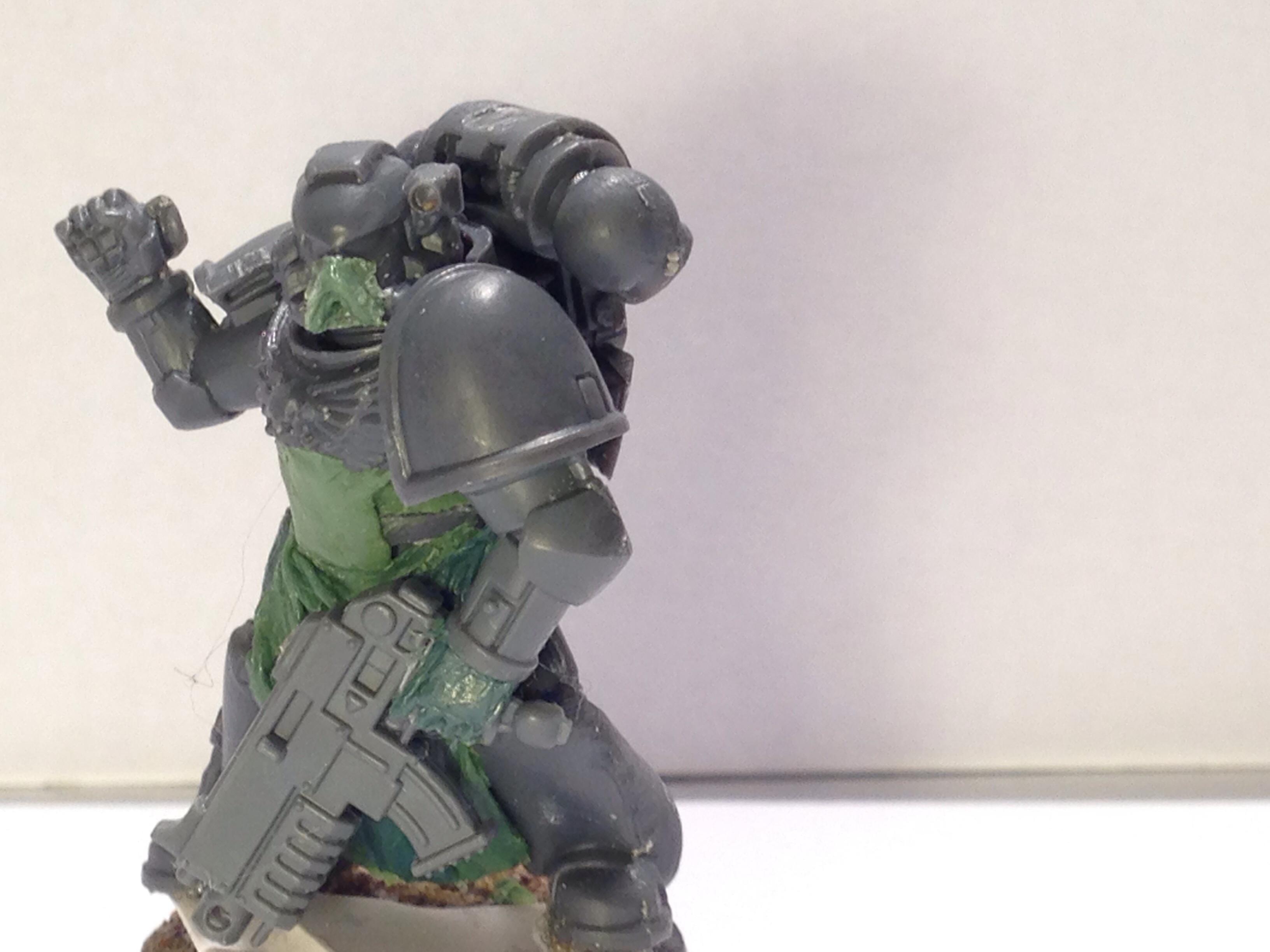 30k, Conversion, Greenstuff, Horus Heresy, Raven Guard, Space Marines, Work In Progress