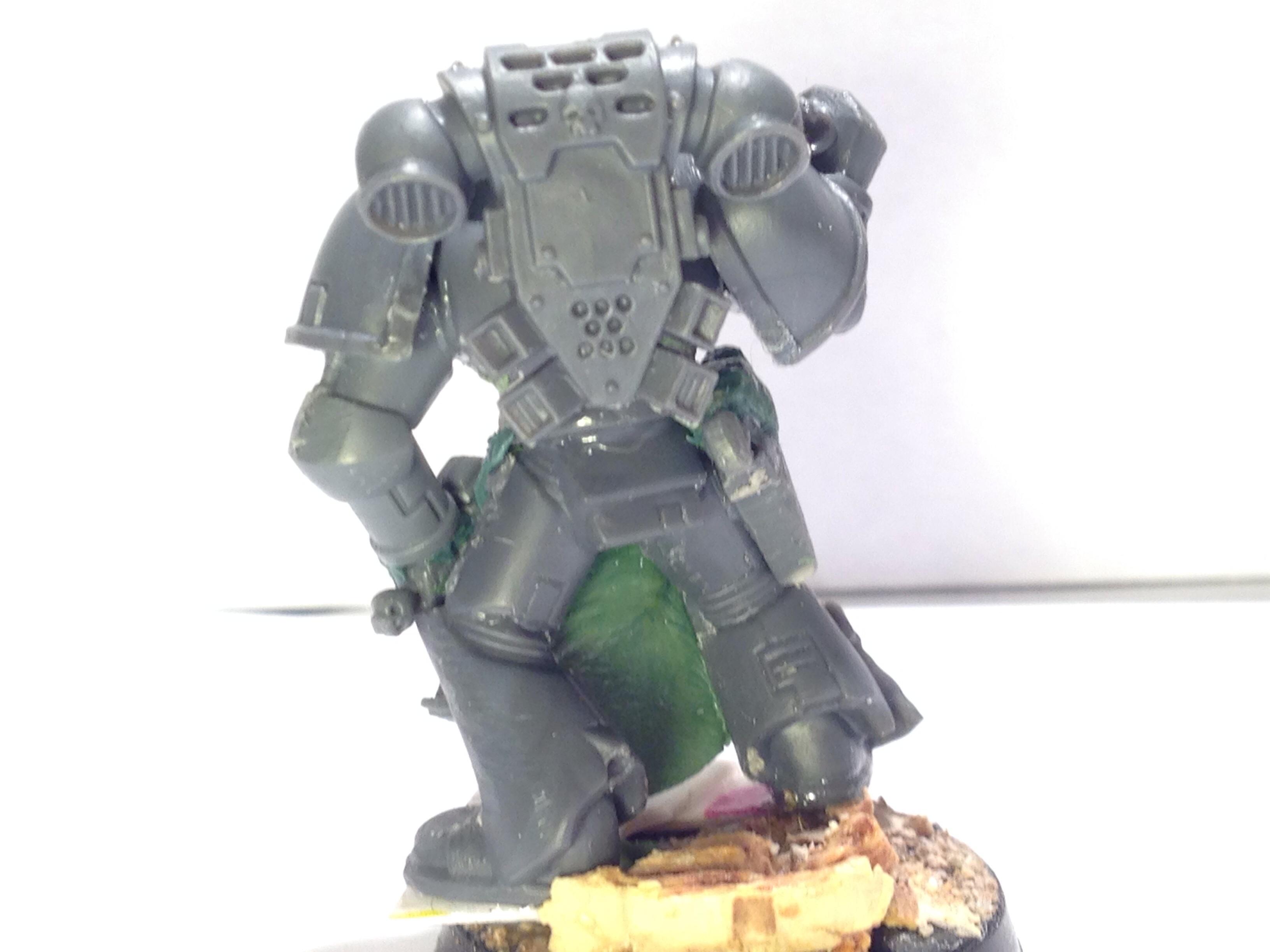 30k, Conversion, Greenstuff, Horus Heresy, Raven Guard, Space Marines, Work In Progress