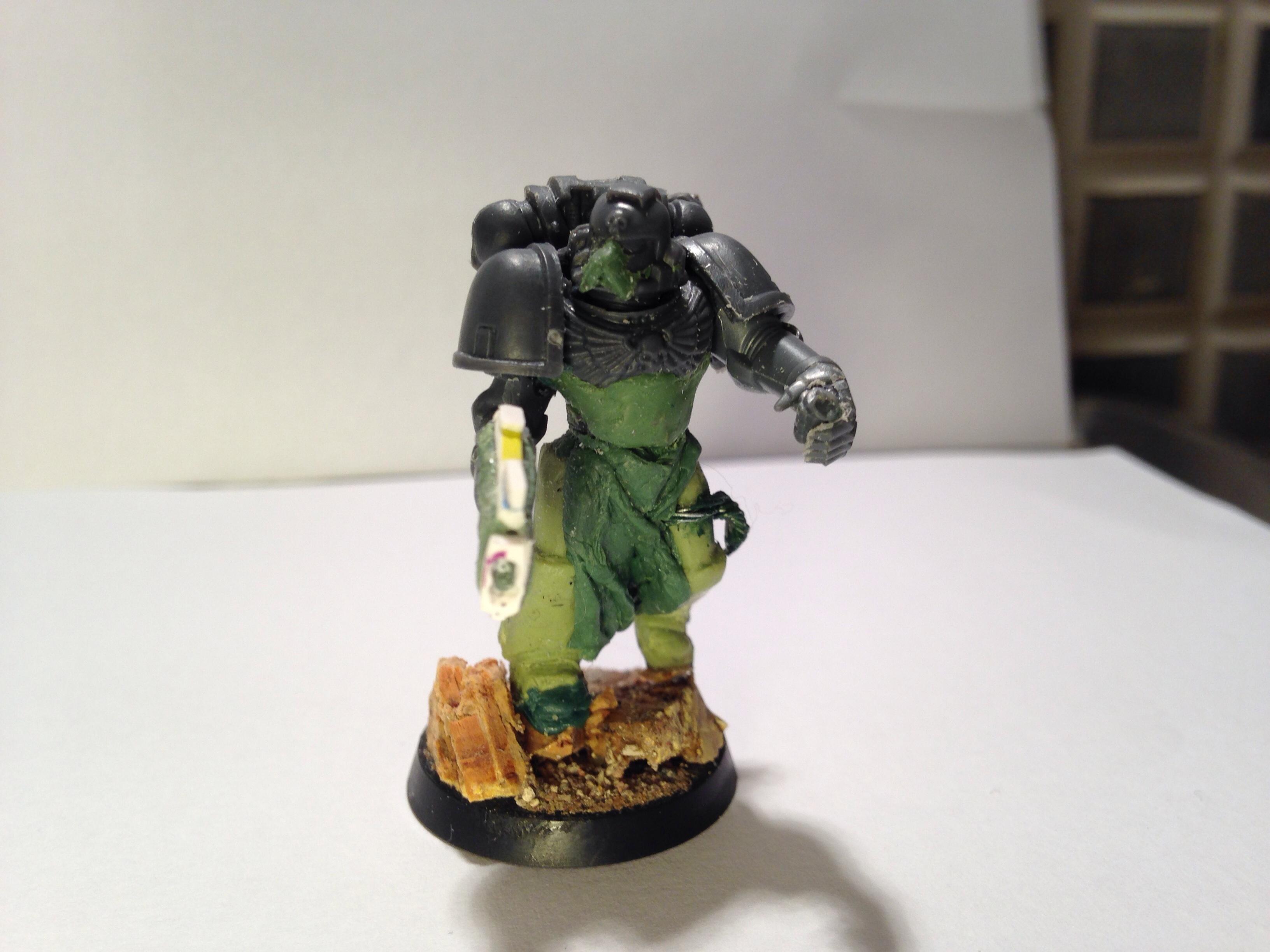 30k, Conversion, Greenstuff, Horus Heresy, Raven Guard, Space Marines, Work In Progress