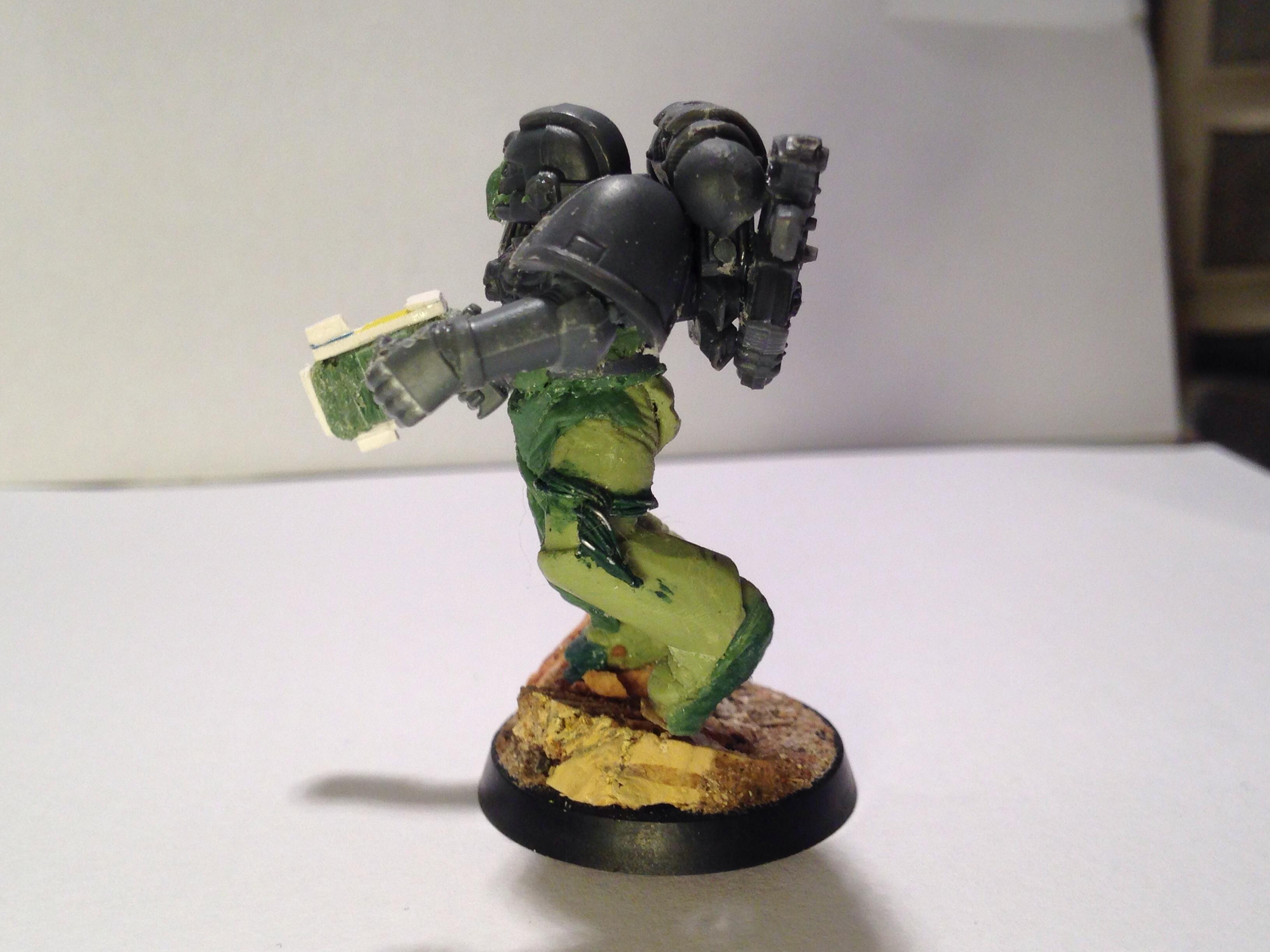 30k, Conversion, Greenstuff, Horus Heresy, Raven Guard, Space Marines, Work In Progress