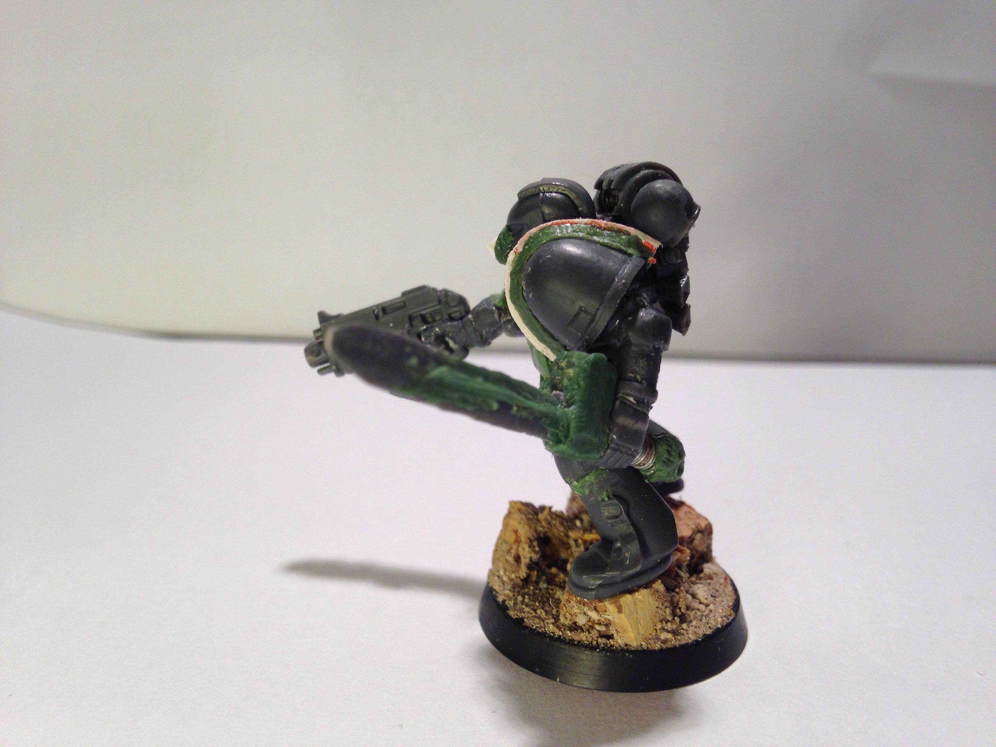 30k, Conversion, Greenstuff, Horus Heresy, Raven Guard, Space Marines, Work In Progress