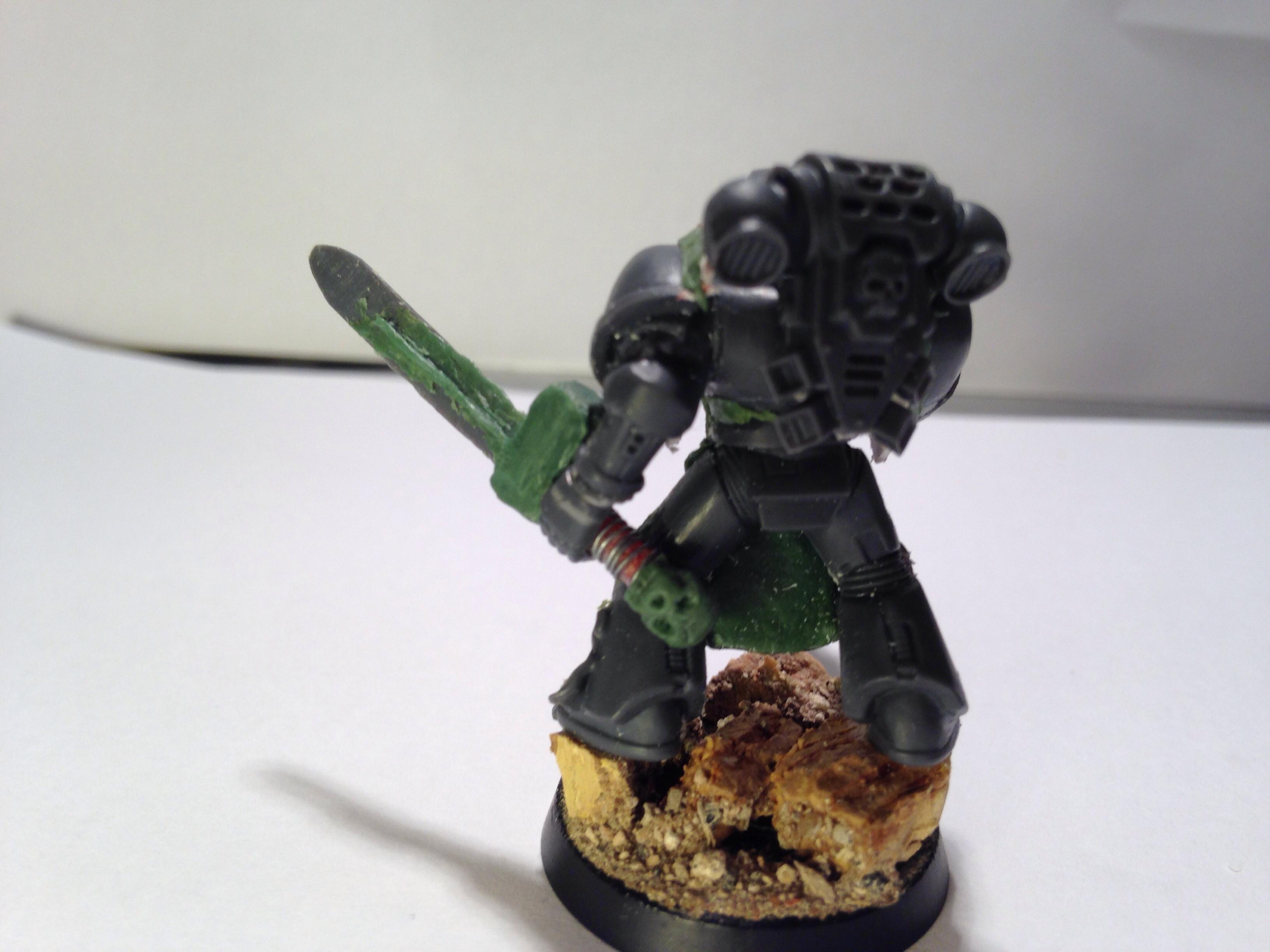 30k, Conversion, Greenstuff, Horus Heresy, Raven Guard, Space Marines, Work In Progress