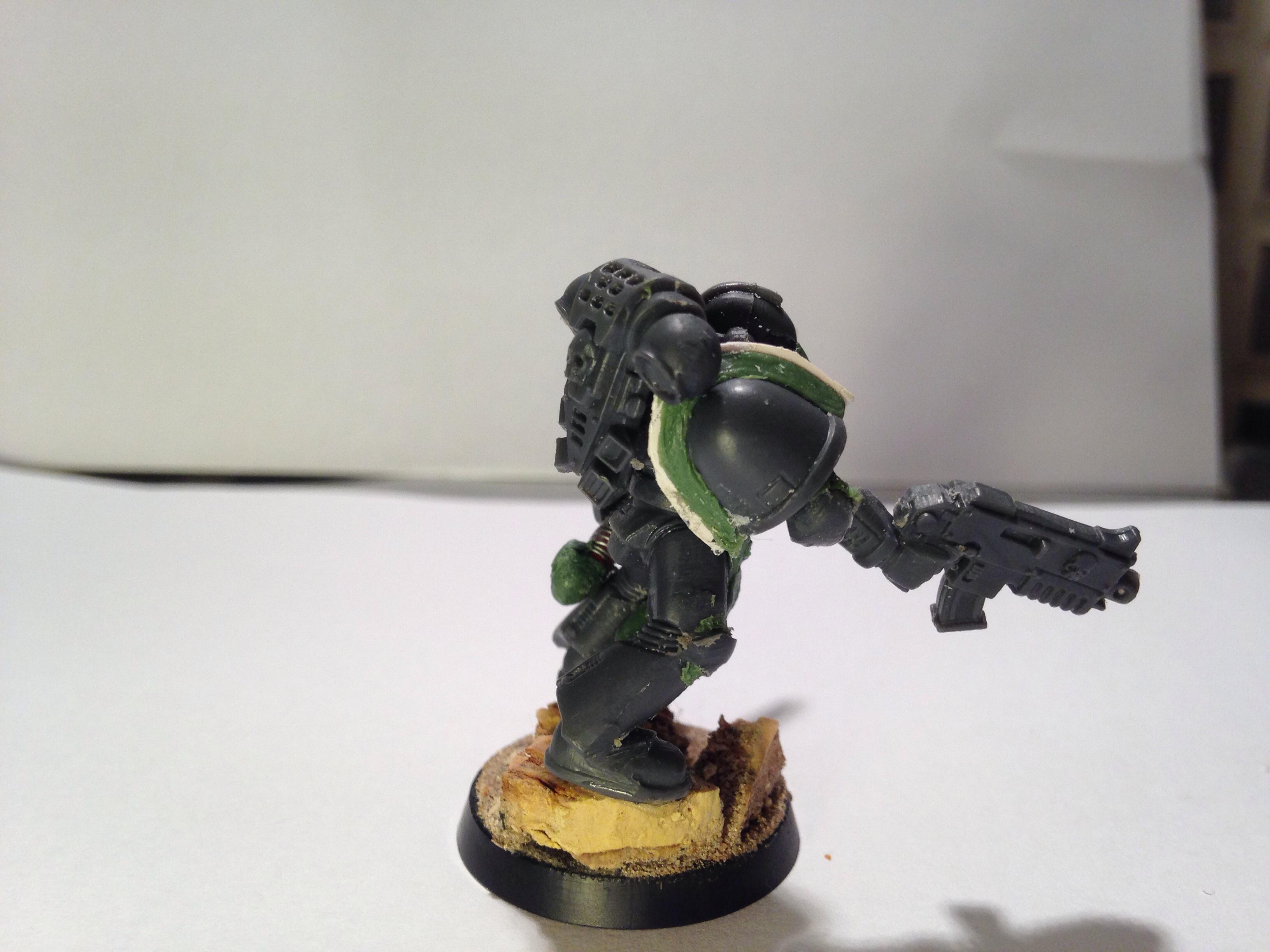 30k, Conversion, Greenstuff, Horus Heresy, Raven Guard, Space Marines, Work In Progress