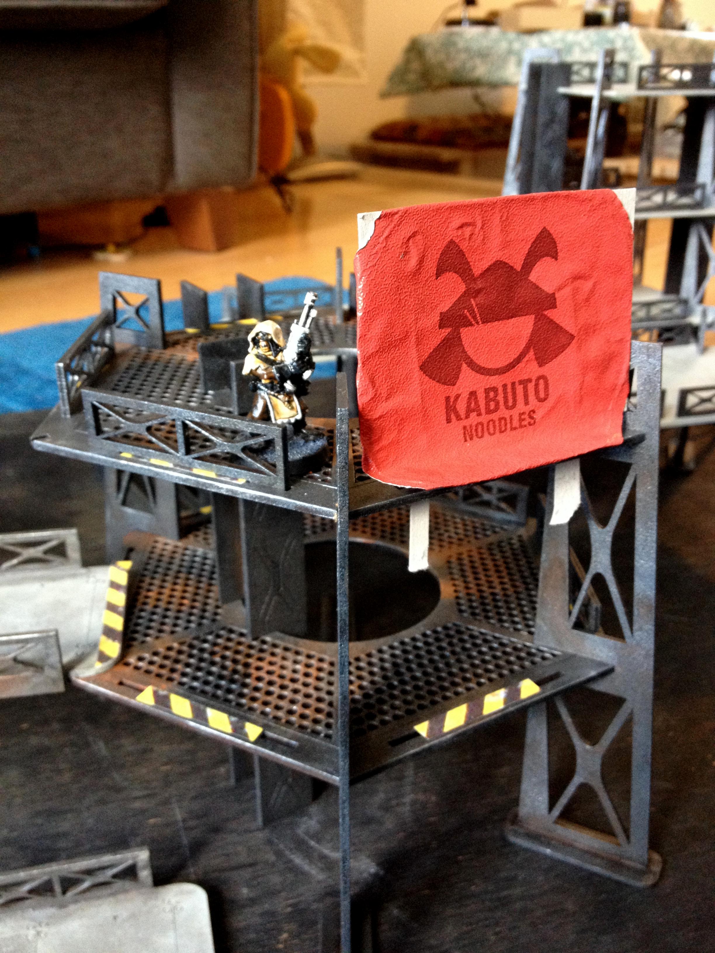 Necromunda, Ramen, Terrain