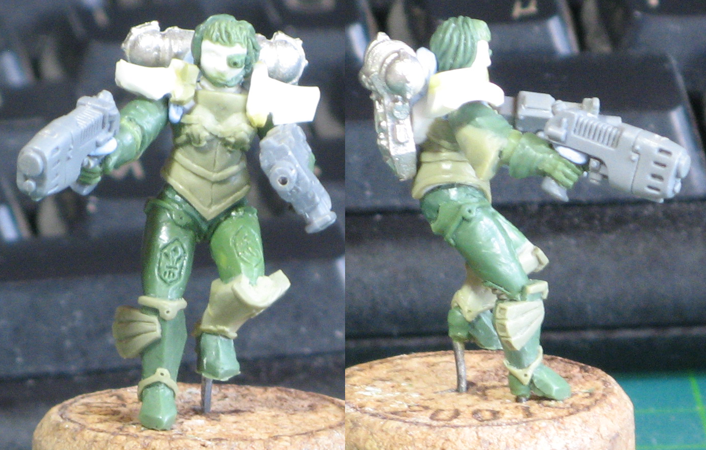 Adepta Sororita, Sculpting, Sisters Of Battle, Work In Progress